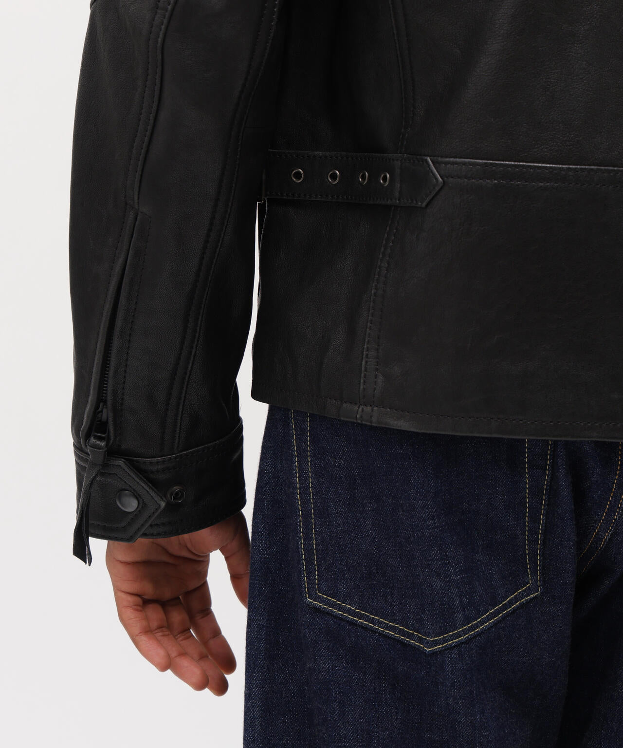 ANJ4 JACKET BLACK ACES