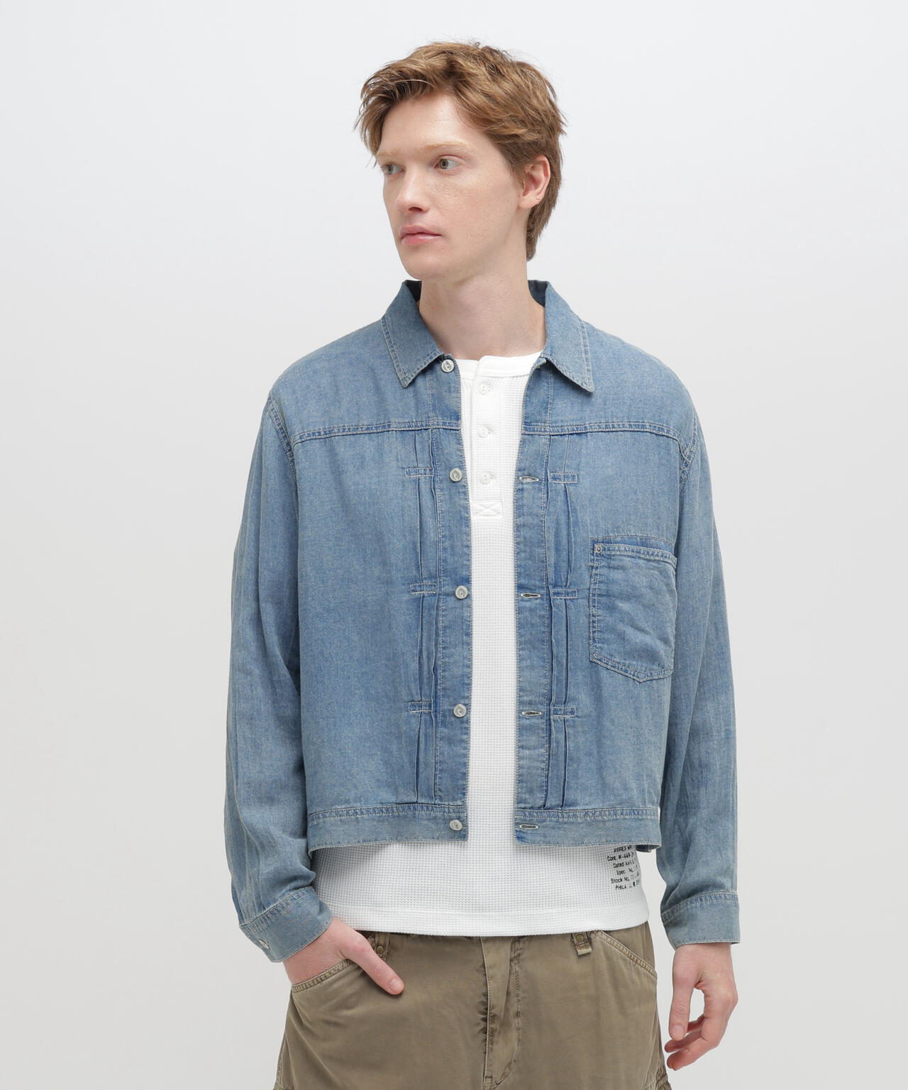 WIND THROUGH DENIM JAKET