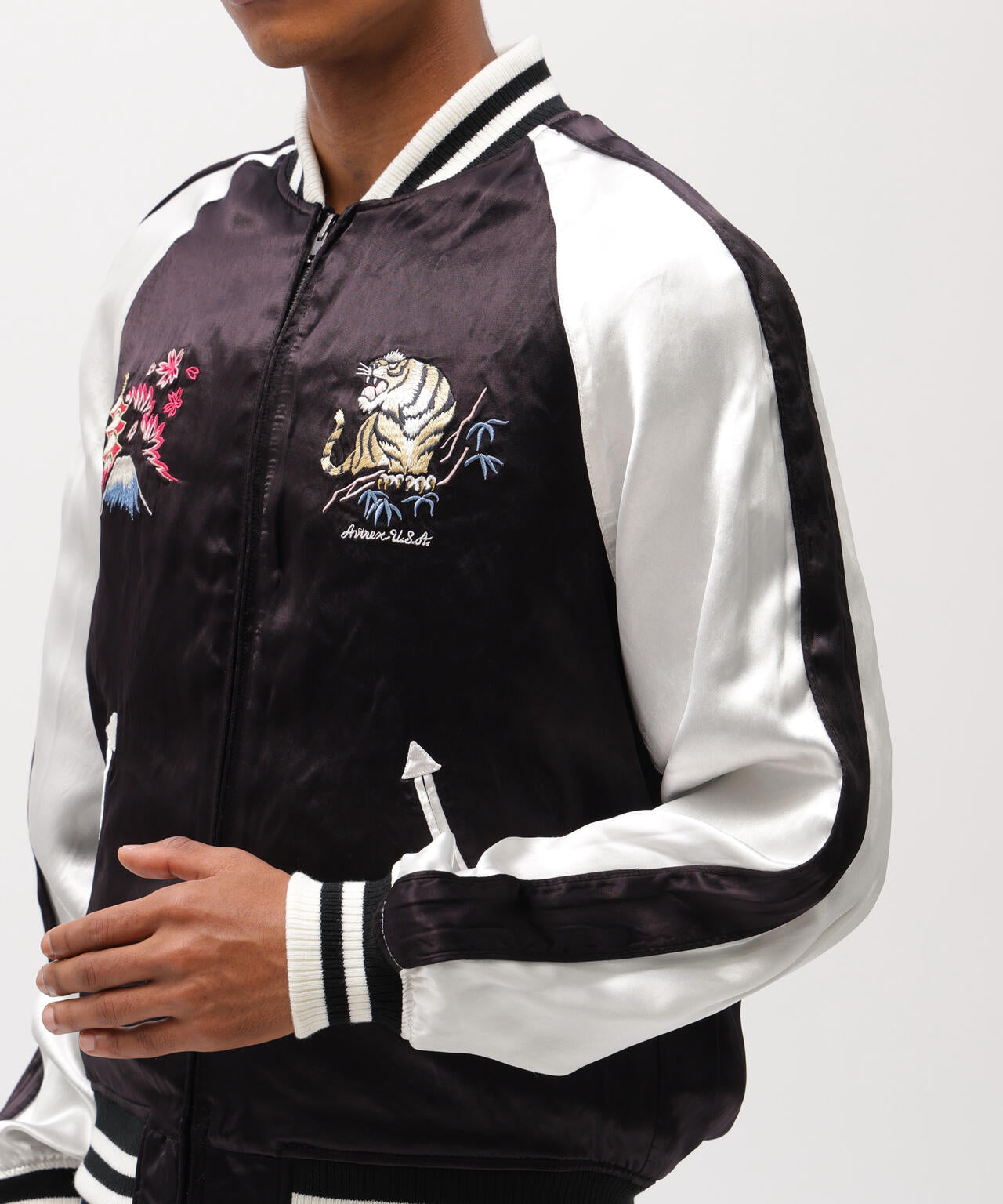 《直営店限定》SOUVENIR JACKET ”DRAGON & CHERRY BLOSSOMS”