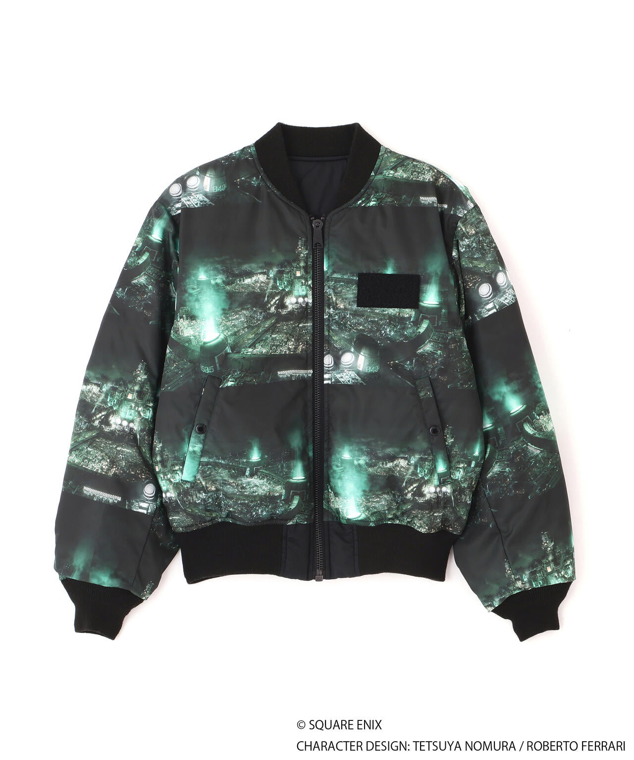《AVIREX × FINAL FANTASY VII REMAKE》QUILT MA-1 ”MIDGAR”