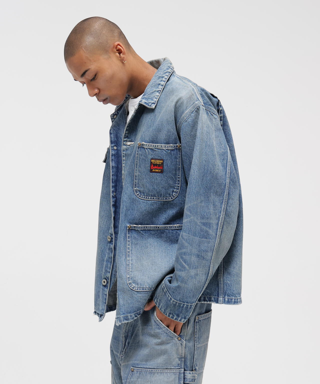 《AVIREX｜MOANDMO CLOTHING》DENIM COVERALL WW２