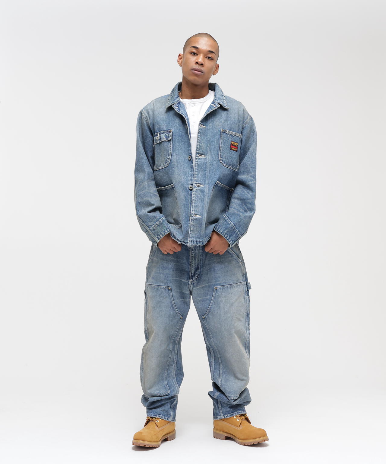 《AVIREX｜MOANDMO CLOTHING》DENIM COVERALL WW２