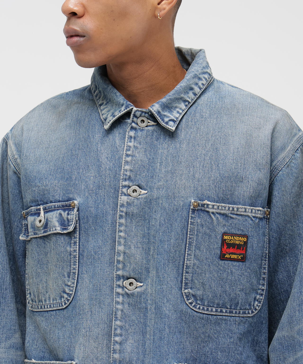 《AVIREX｜MOANDMO CLOTHING》DENIM COVERALL WW２