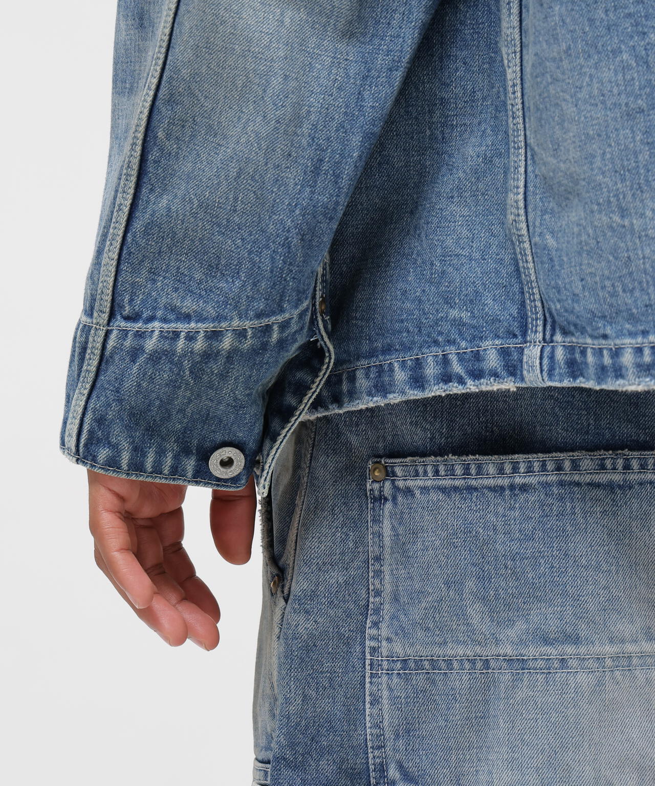 《AVIREX｜MOANDMO CLOTHING》DENIM COVERALL WW２