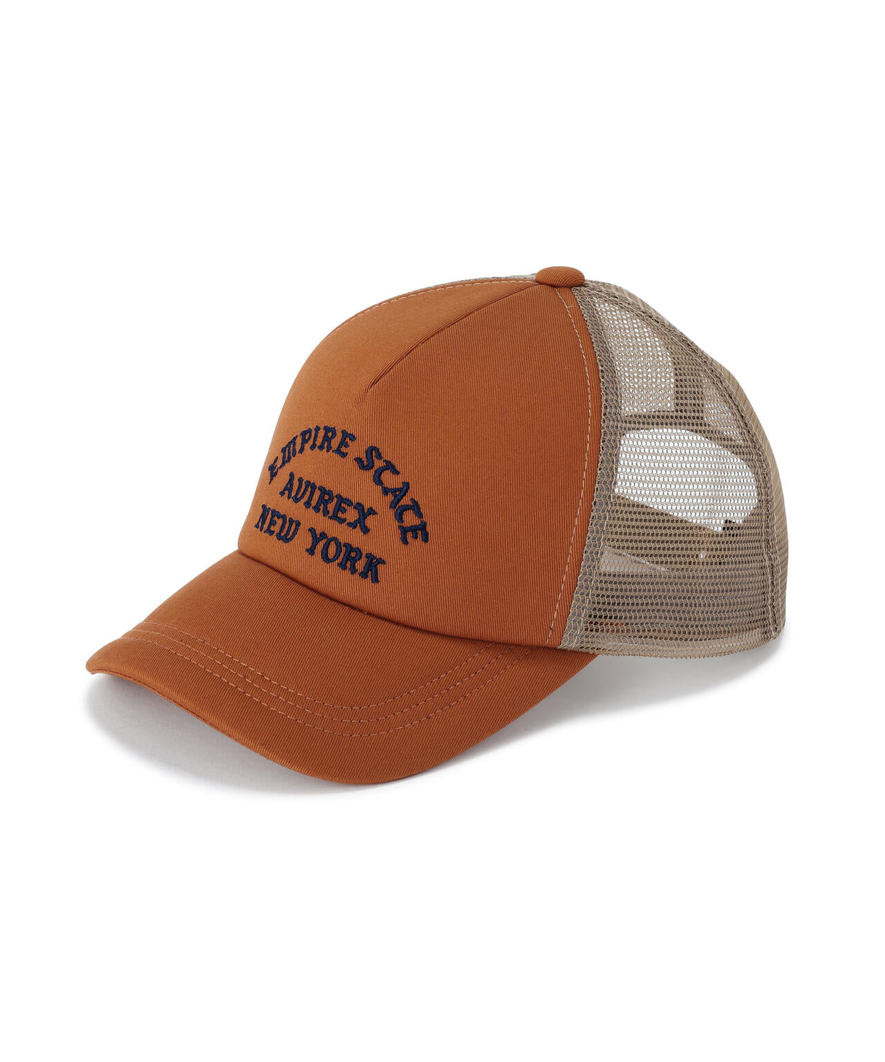 VARSITY LOGO TWILL MESH CAP