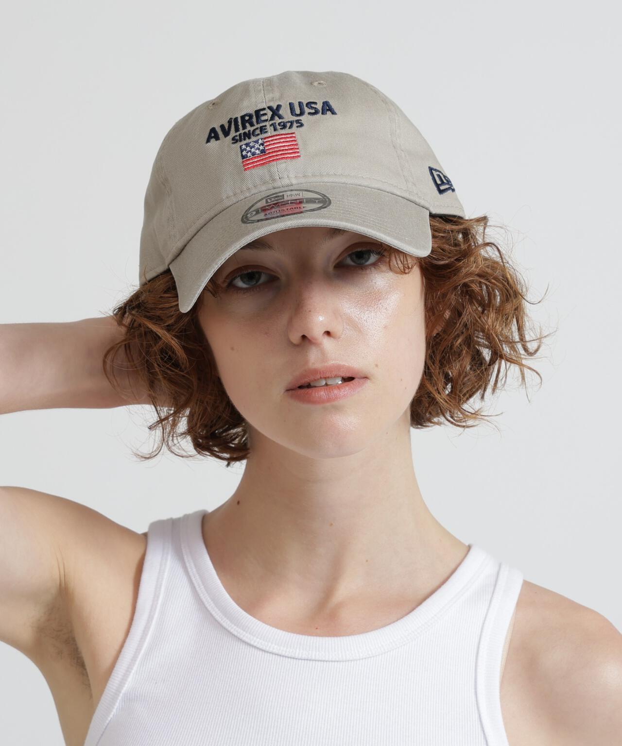 《AVIREX × NEWERA》 9TWENTY POLO CAP U.S.A FLAG