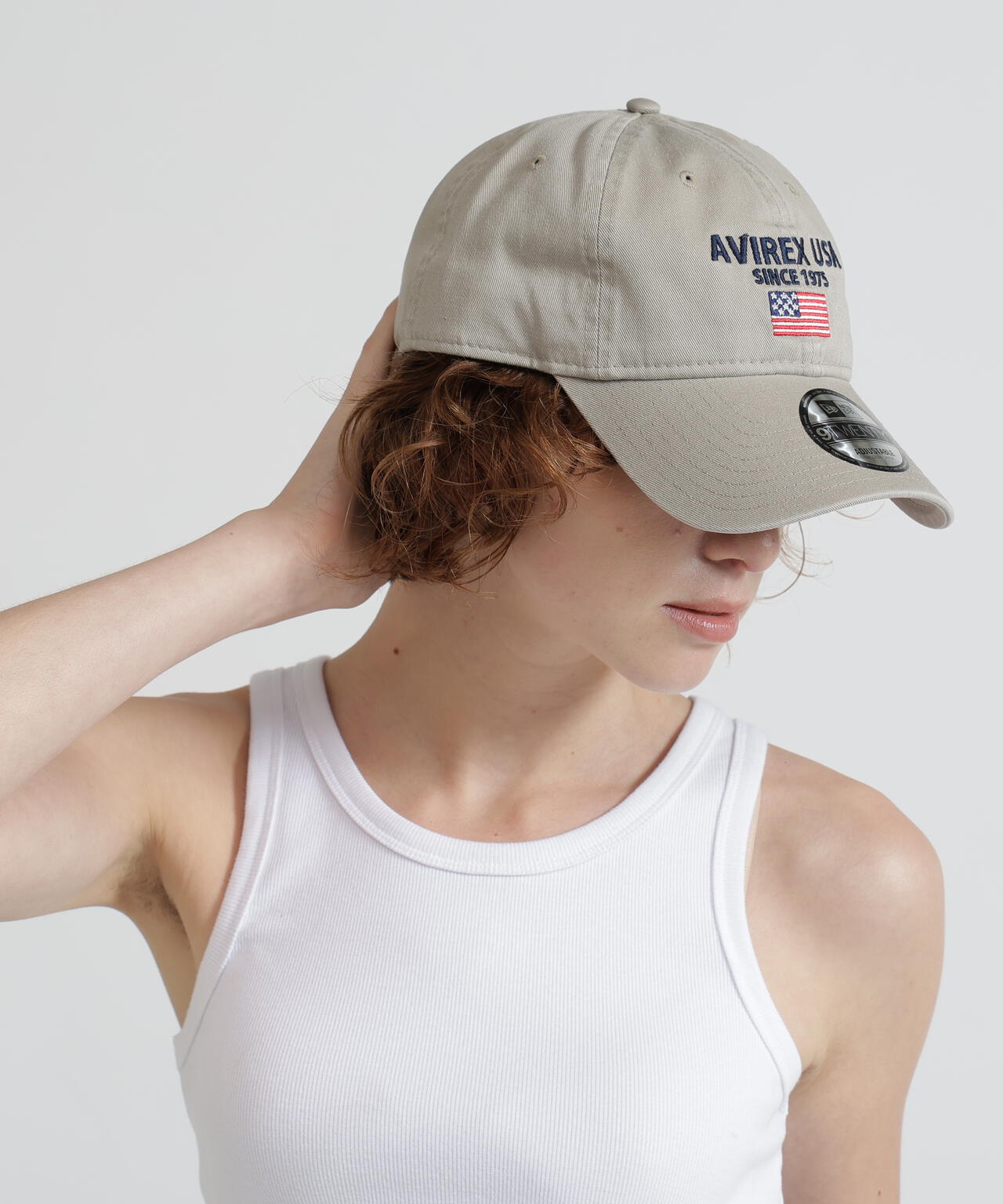 《AVIREX × NEWERA》 9TWENTY POLO CAP U.S.A FLAG