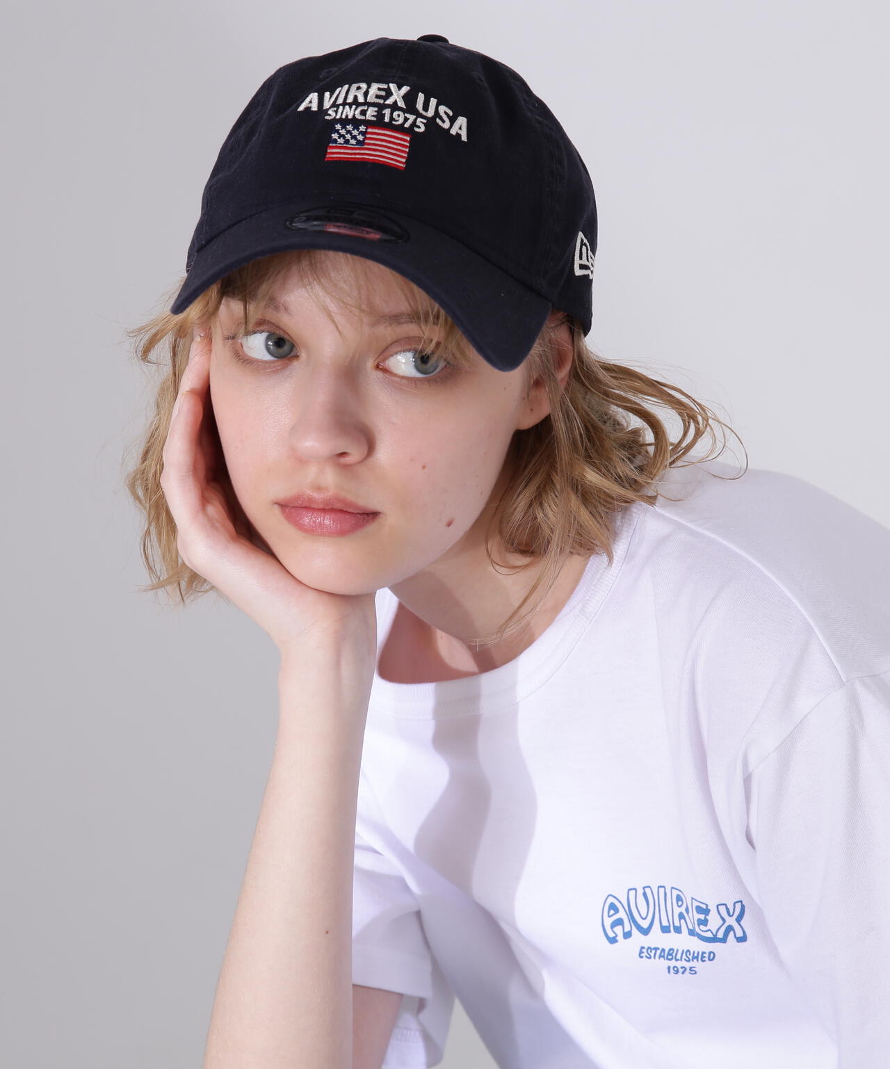 《AVIREX × NEWERA》 9TWENTY POLO CAP U.S.A FLAG
