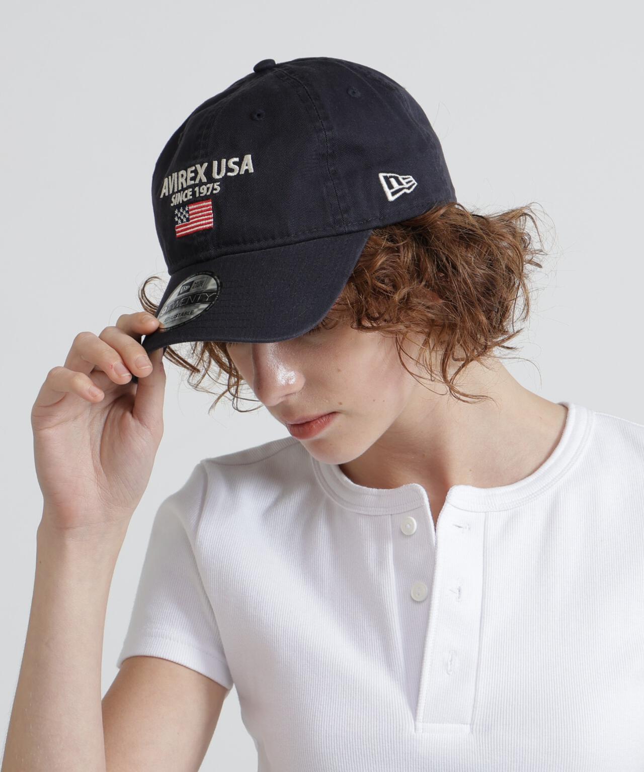 《AVIREX × NEWERA》 9TWENTY POLO CAP U.S.A FLAG