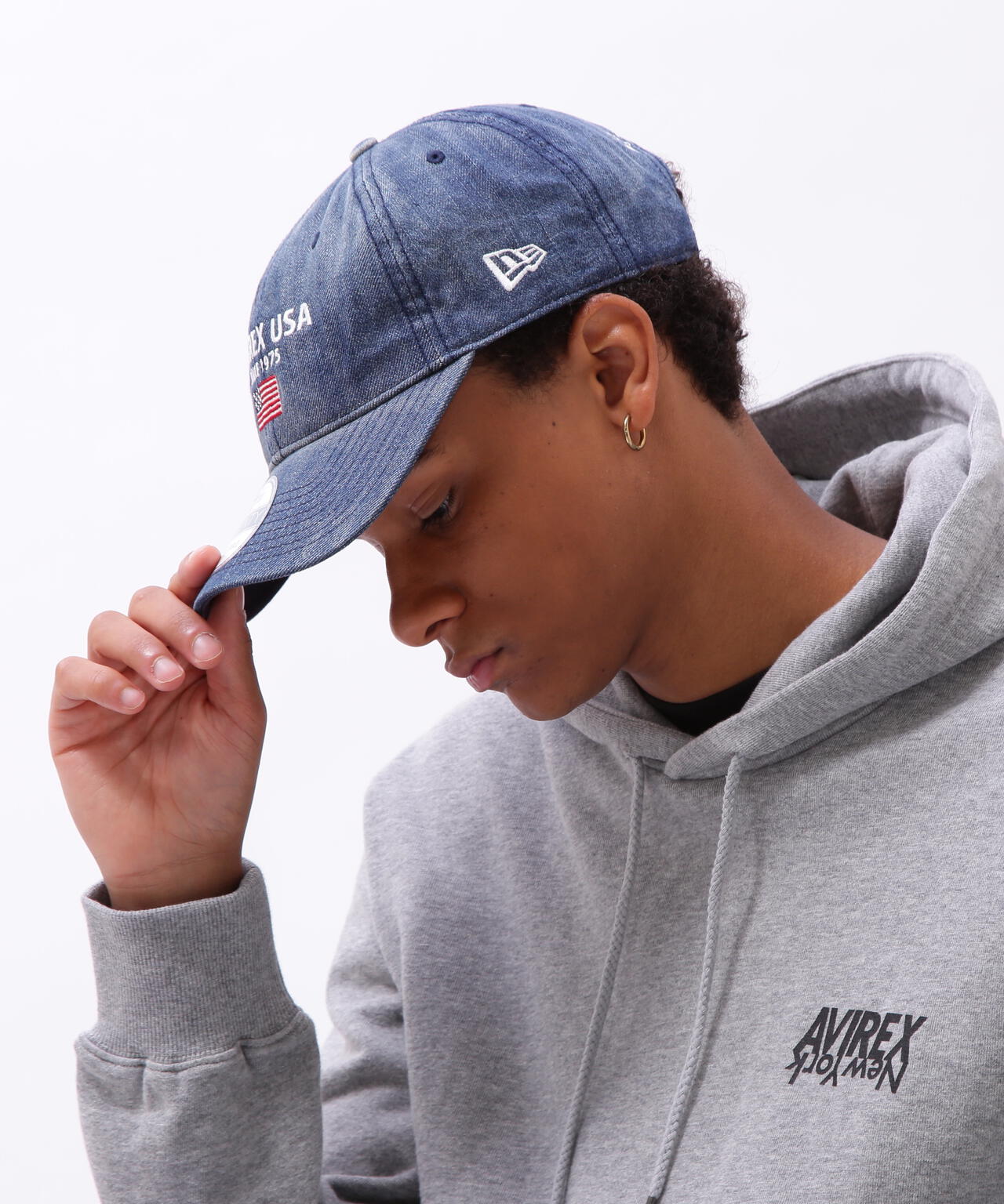 《AVIREX × NEWERA》 9TWENTY POLO CAP U.S.A FLAG