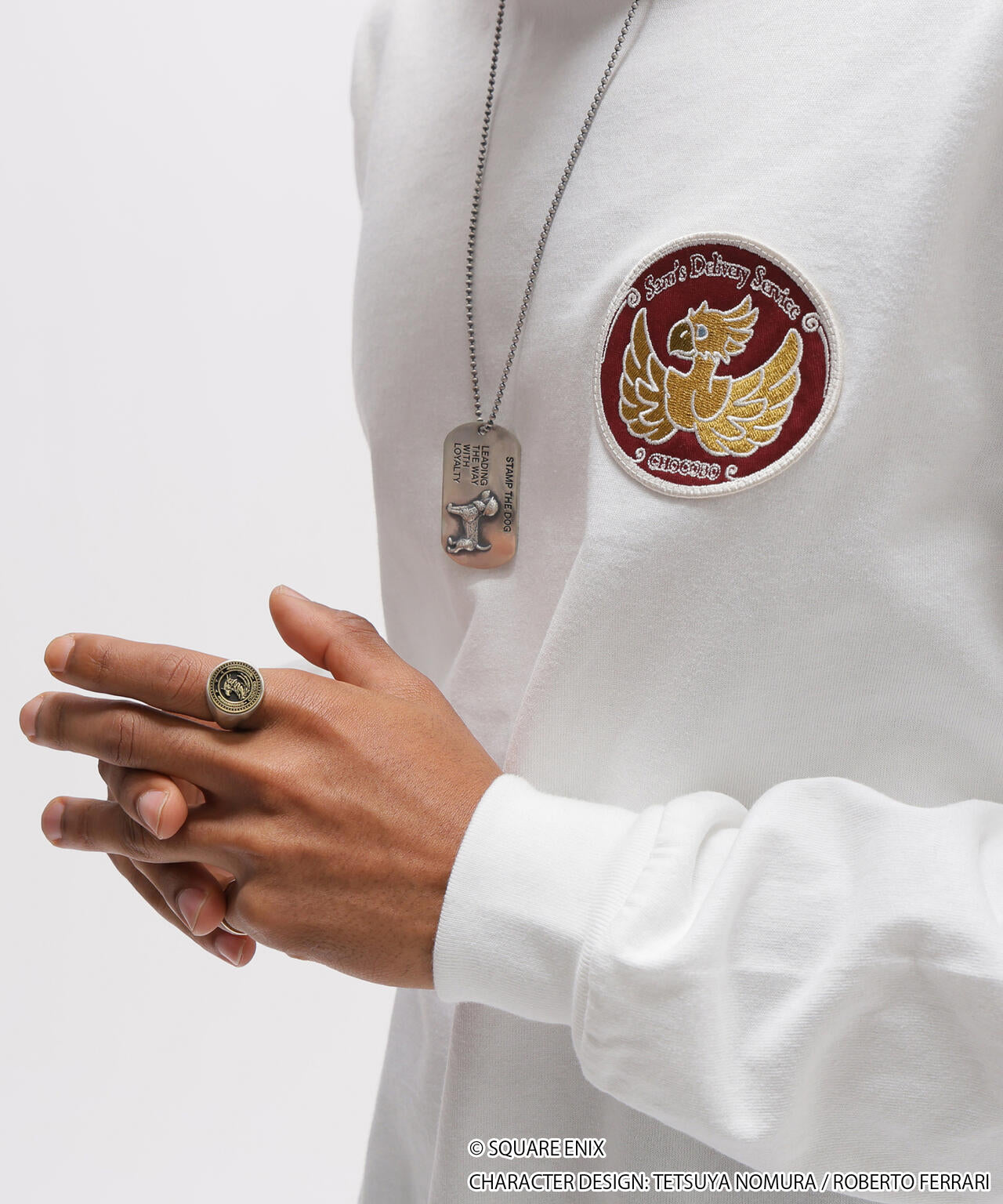 《AVIREX × FINAL FANTASY VII REMAKE》SIGNET RING CHOCOBO