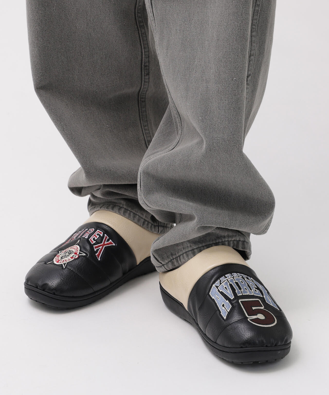 《AVIREX｜SUBU》VEGAN LEATHER SANDALS ”WILDBEAR”