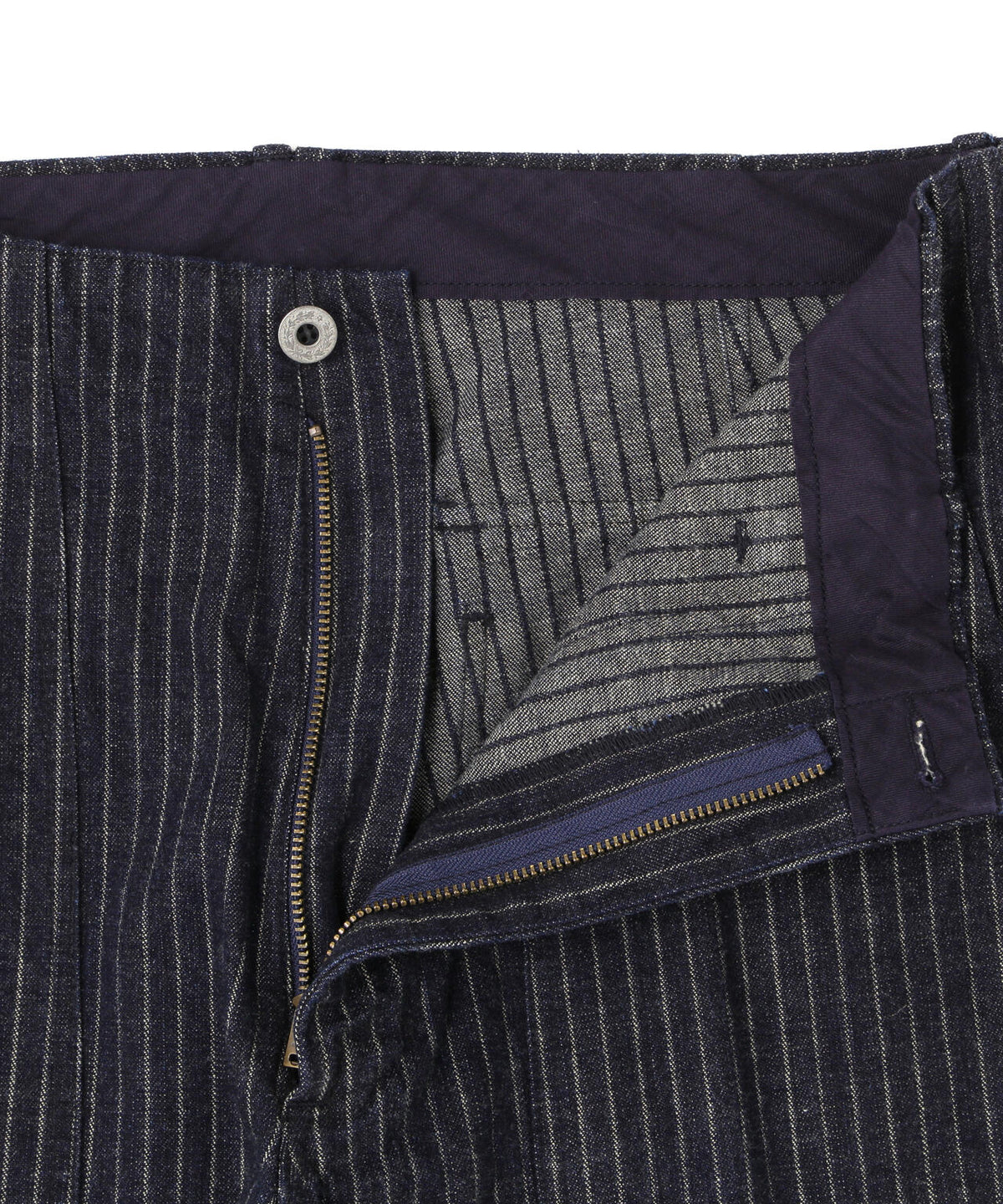 《TFQP by HANDROOM》STRIPE BAKER PANTS / ストライプ ベイカー パンツ
