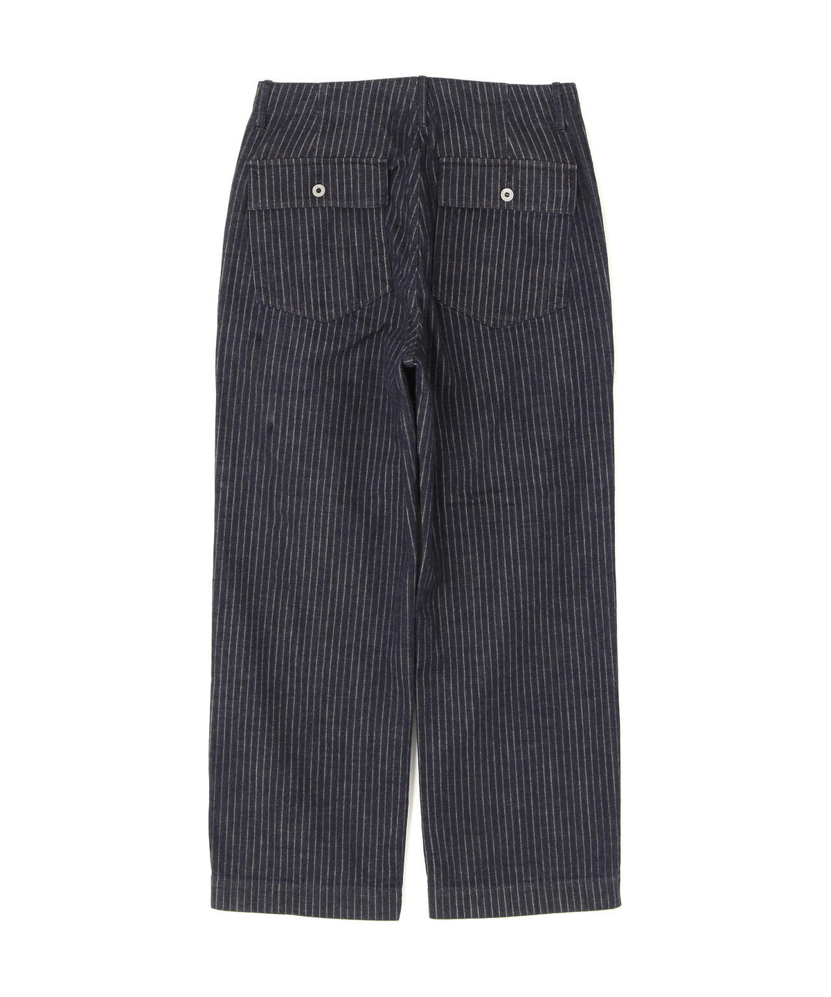 《TFQP by HANDROOM》STRIPE BAKER PANTS / ストライプ ベイカー パンツ