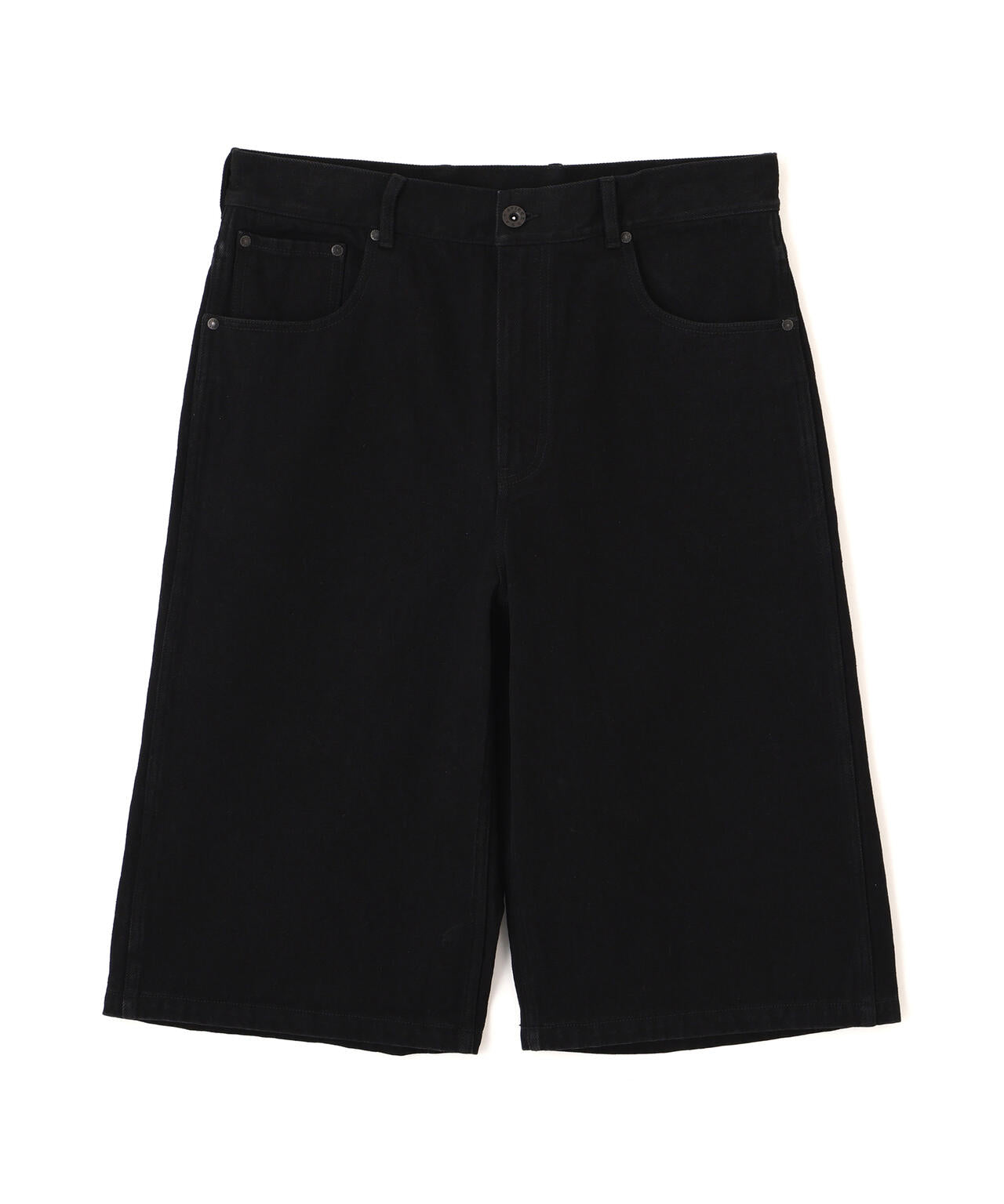 GOALERS EMBROIDERY DENIM SHORTS