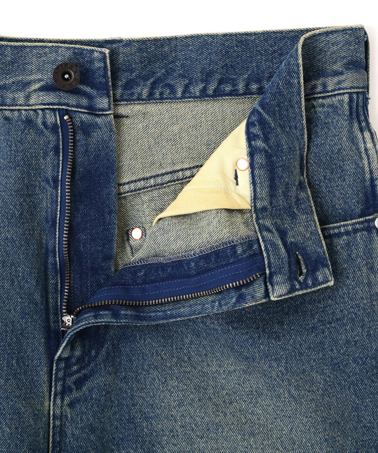 GOALERS EMBROIDERY DENIM SHORTS
