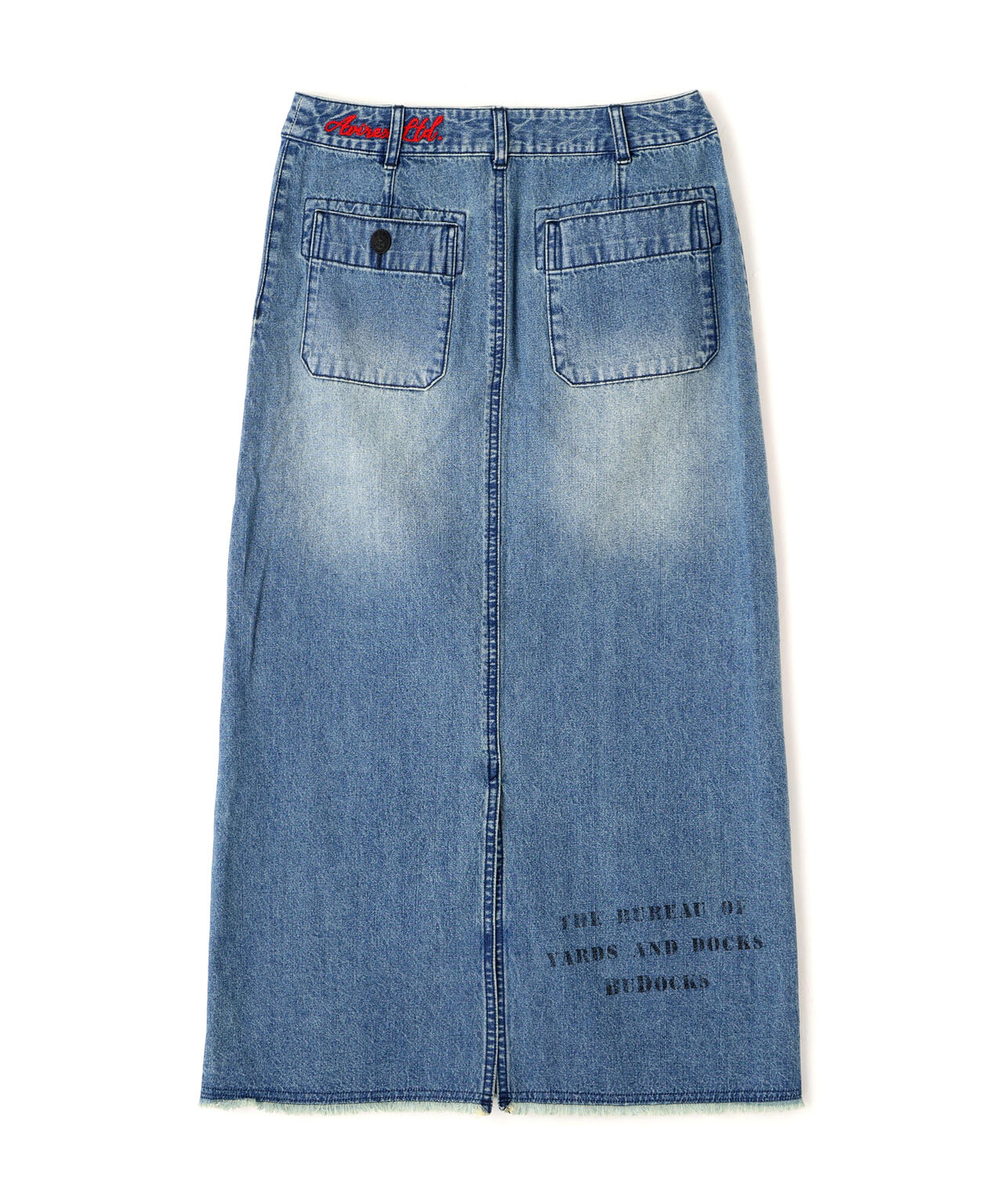 《NAVAL COLLECTION》SAILOR DENIM LONG SKIRT