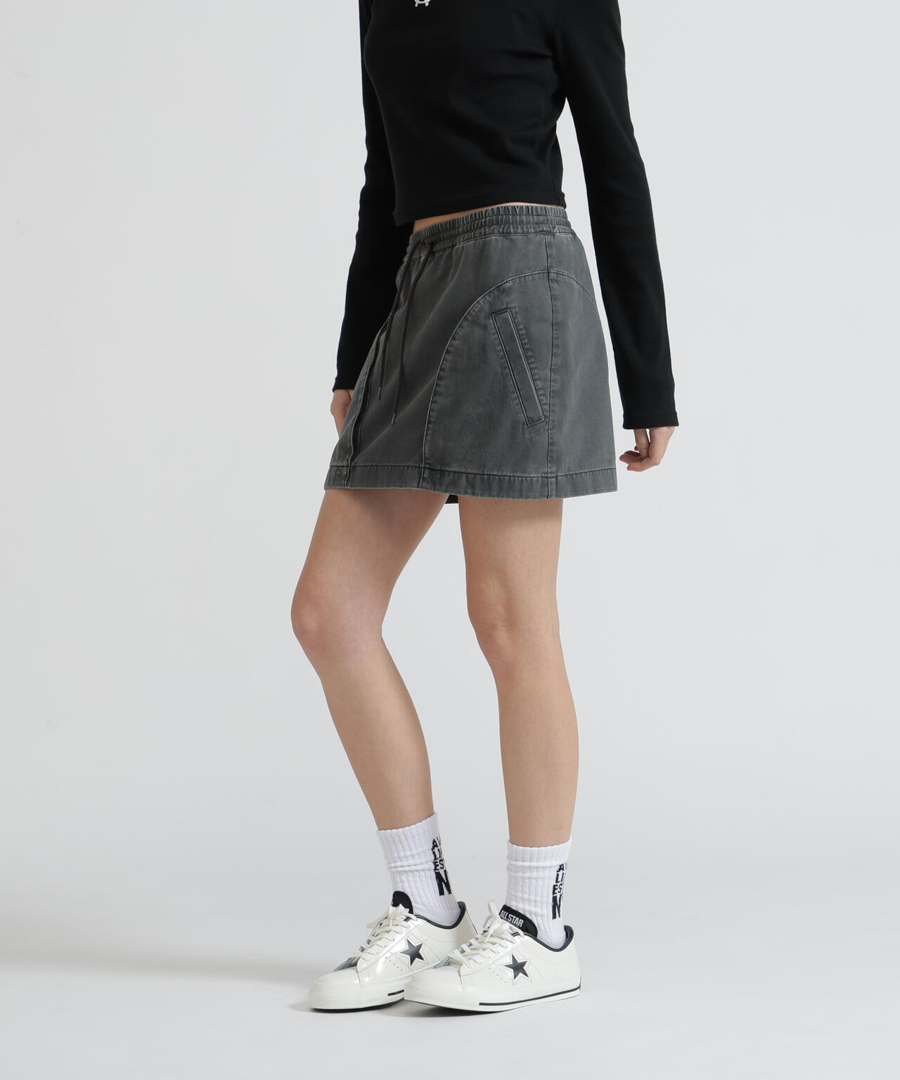 《NAVAL COLLECTION》POCKET DETAILE MINI SKIRT