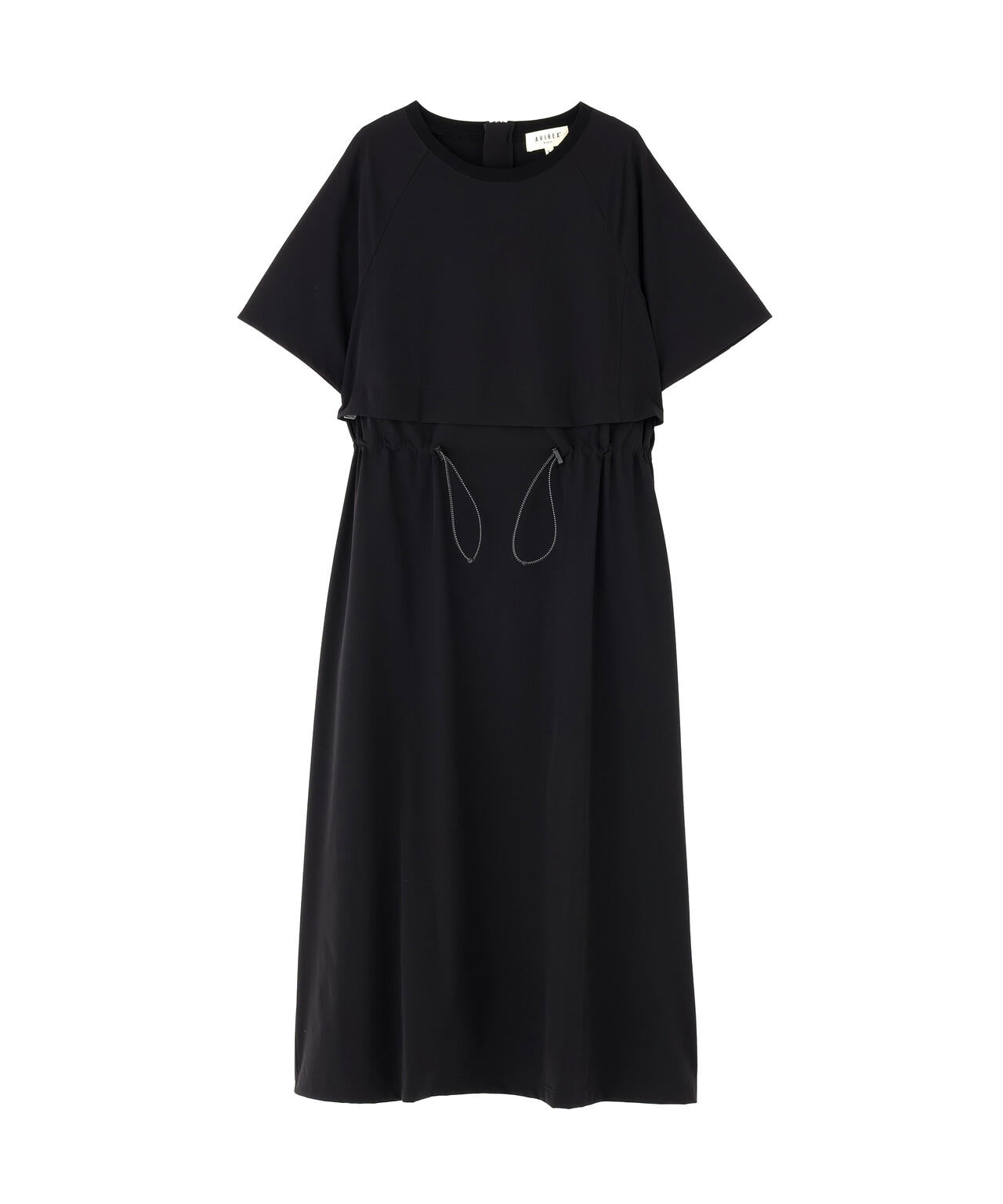 《直営店限定》RAGLAN SLEEVE LOGO PRINT ZIP ACTIVE ONE PIECE