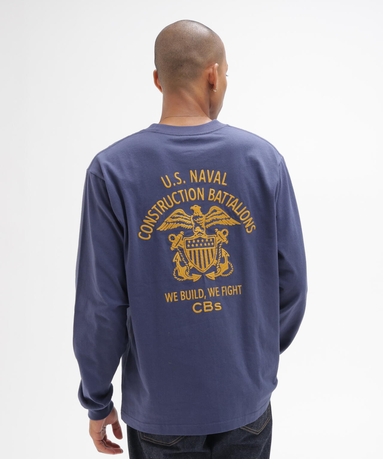 U.S. NAVY SEABEES L/S T-SHIRT