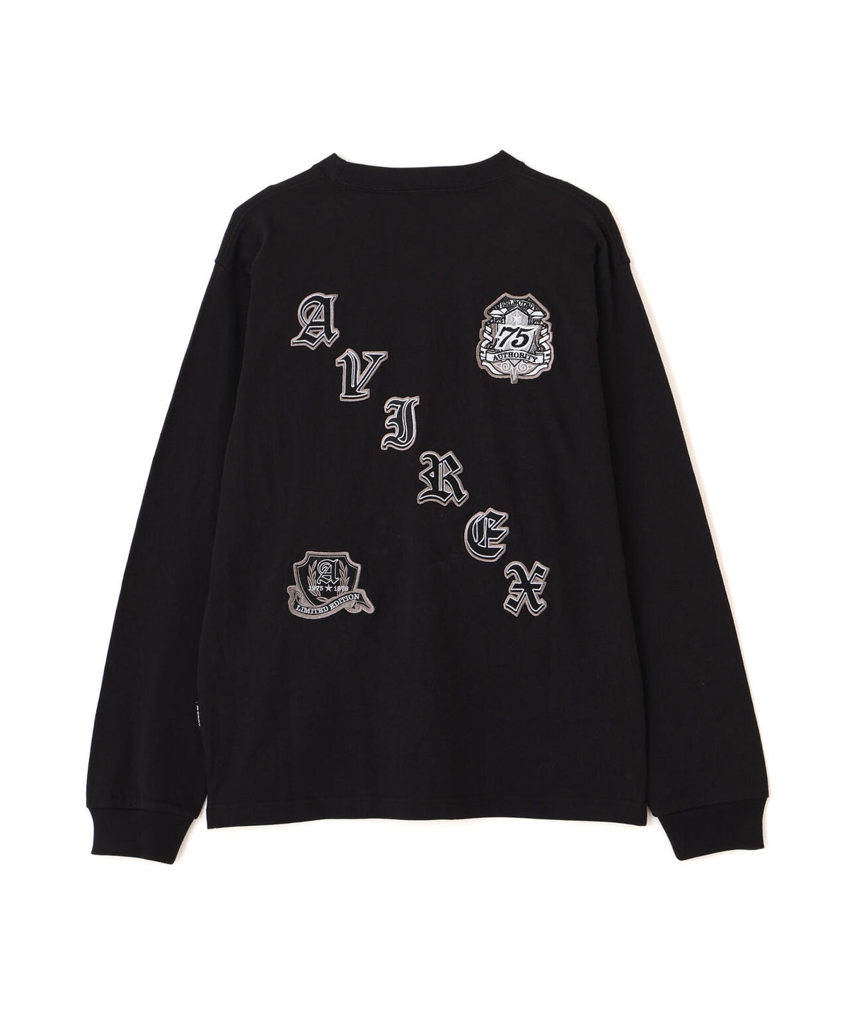 VARSITY L/S T-SHIRT ”SELECTED AUTHORITY”