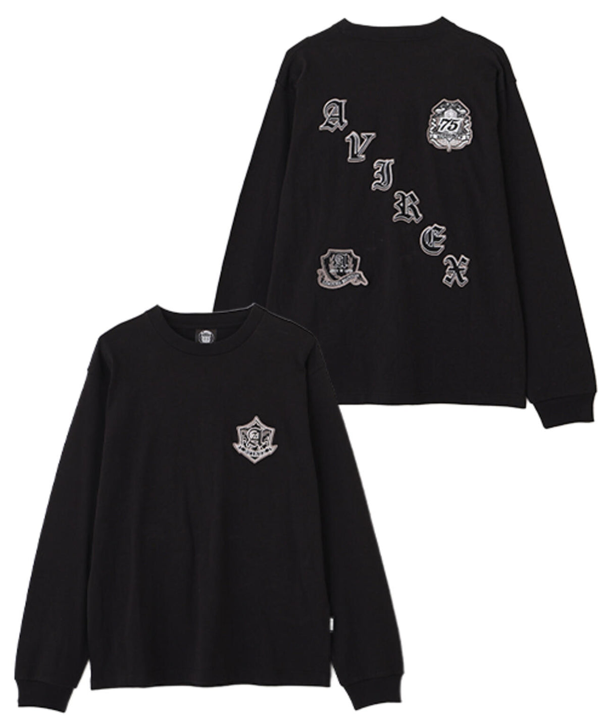 VARSITY L/S T-SHIRT ”SELECTED AUTHORITY”