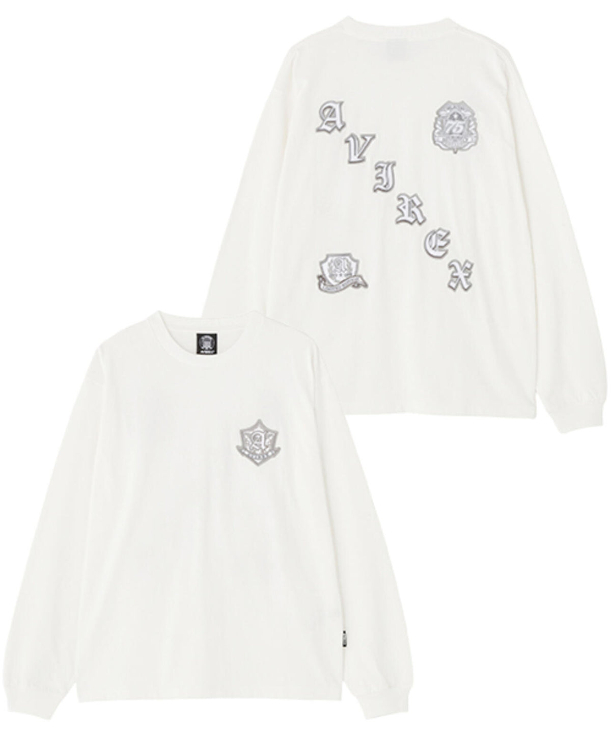 VARSITY L/S T-SHIRT ”SELECTED AUTHORITY”