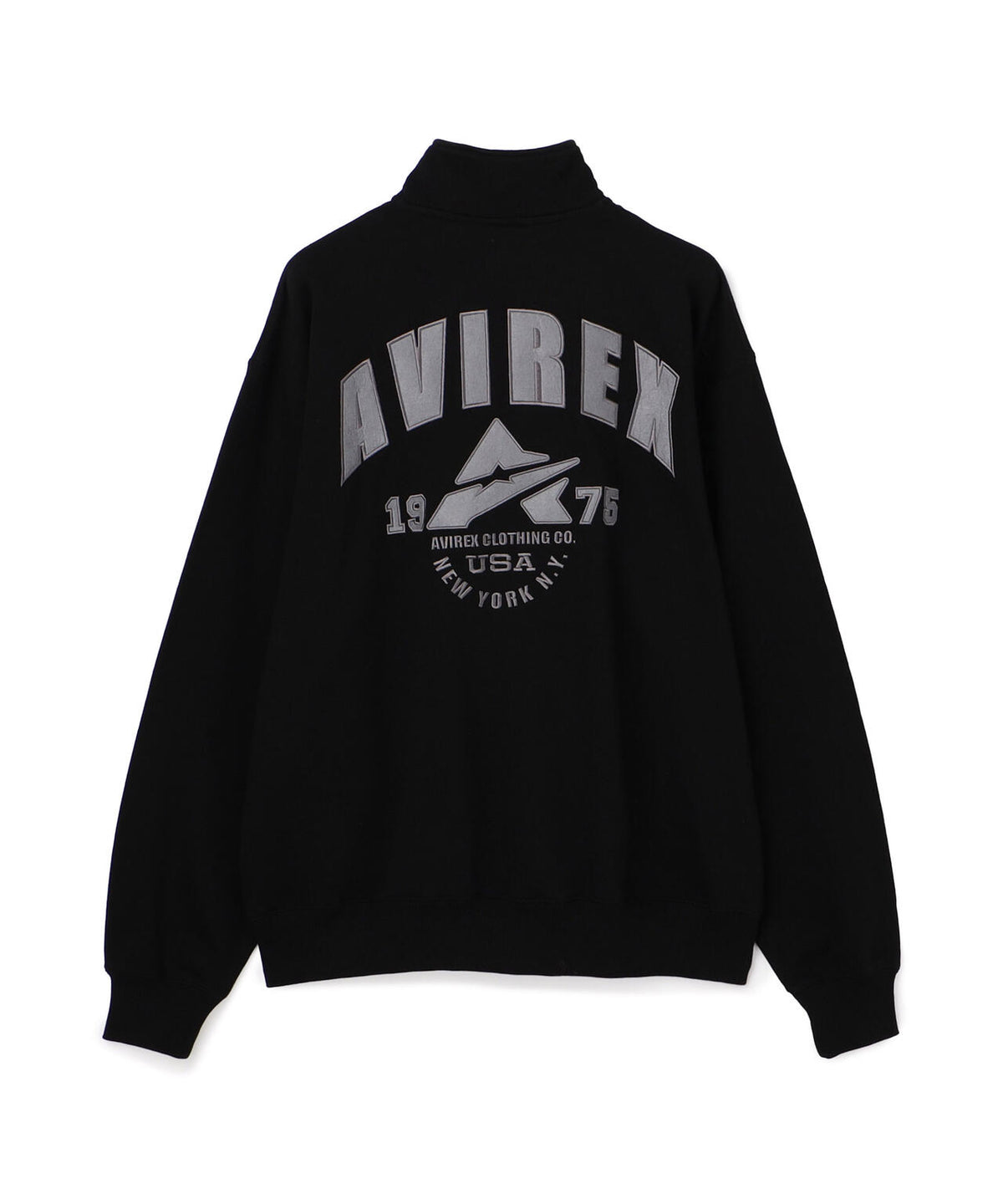 《WEB&DEPOT限定》VARSITY HALF ZIP SWEAT