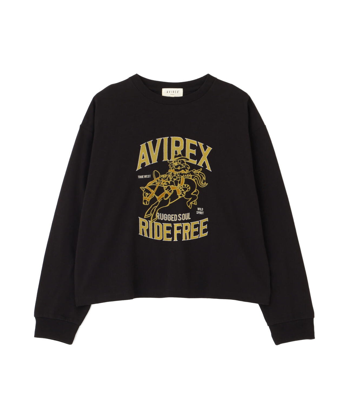 《WOMAN》FLOCKY PRINT TOMCAT T-SHIRT