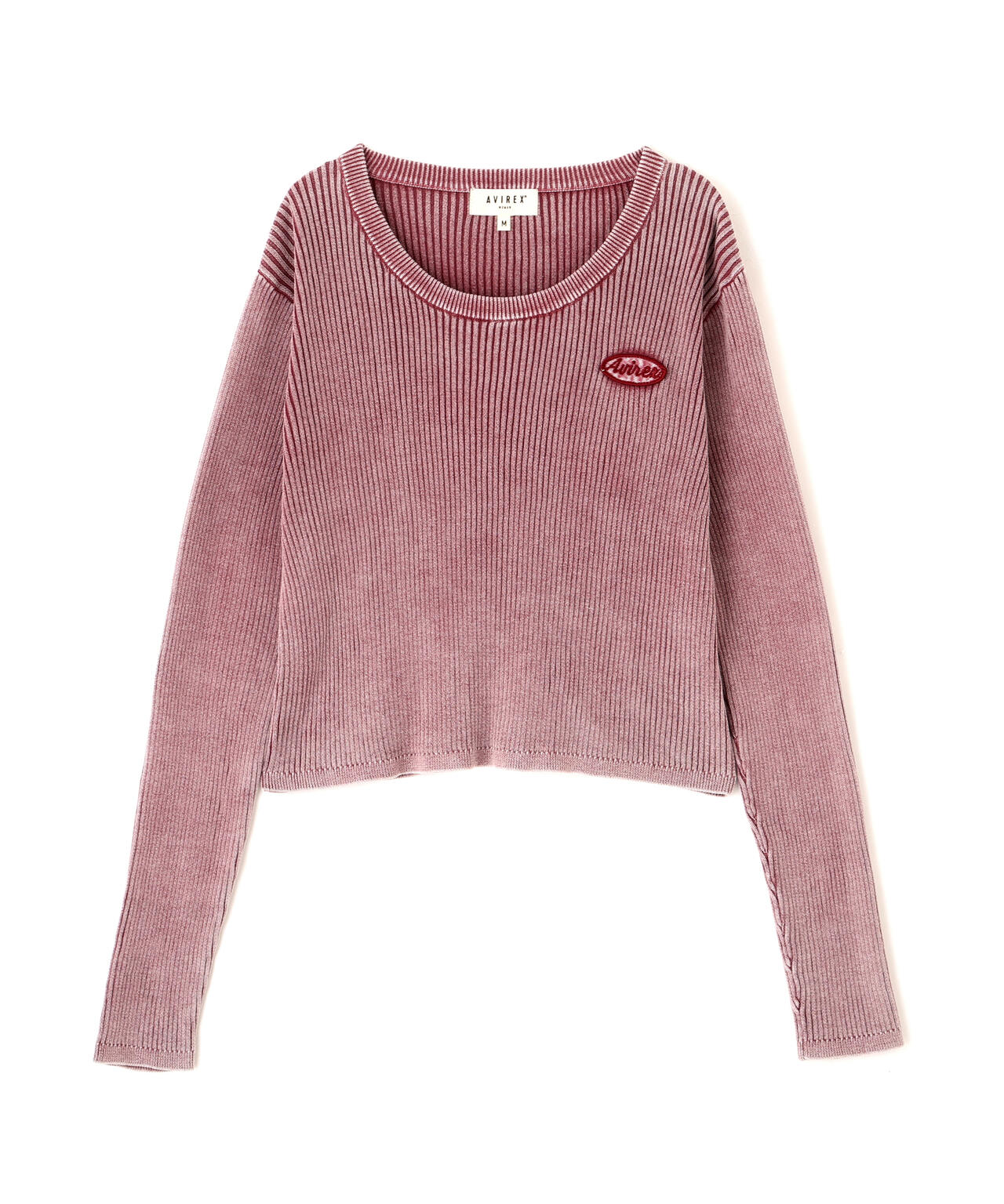 L/S VINTAGE WASH WAPPEN KINT PULLOVER