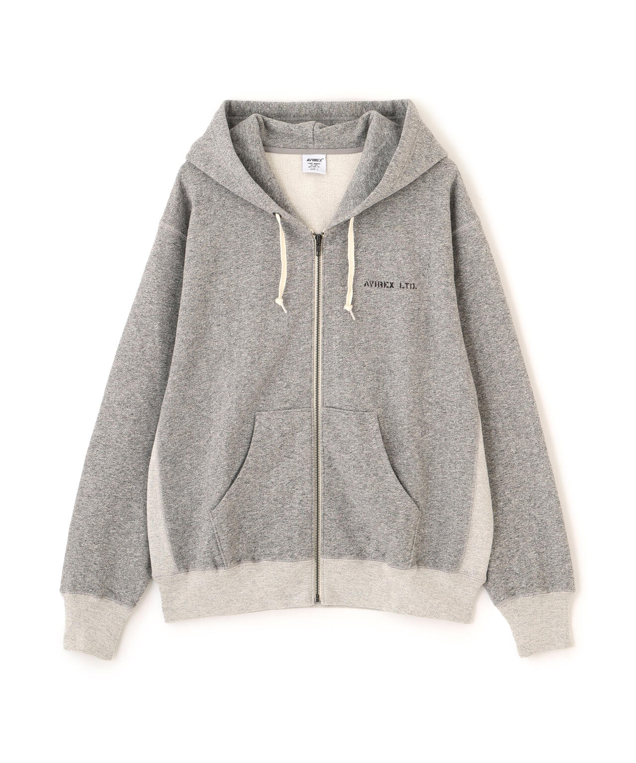 《直営店限定》VINTAGE SWEAT ZIP PARKA ”STENCIL”