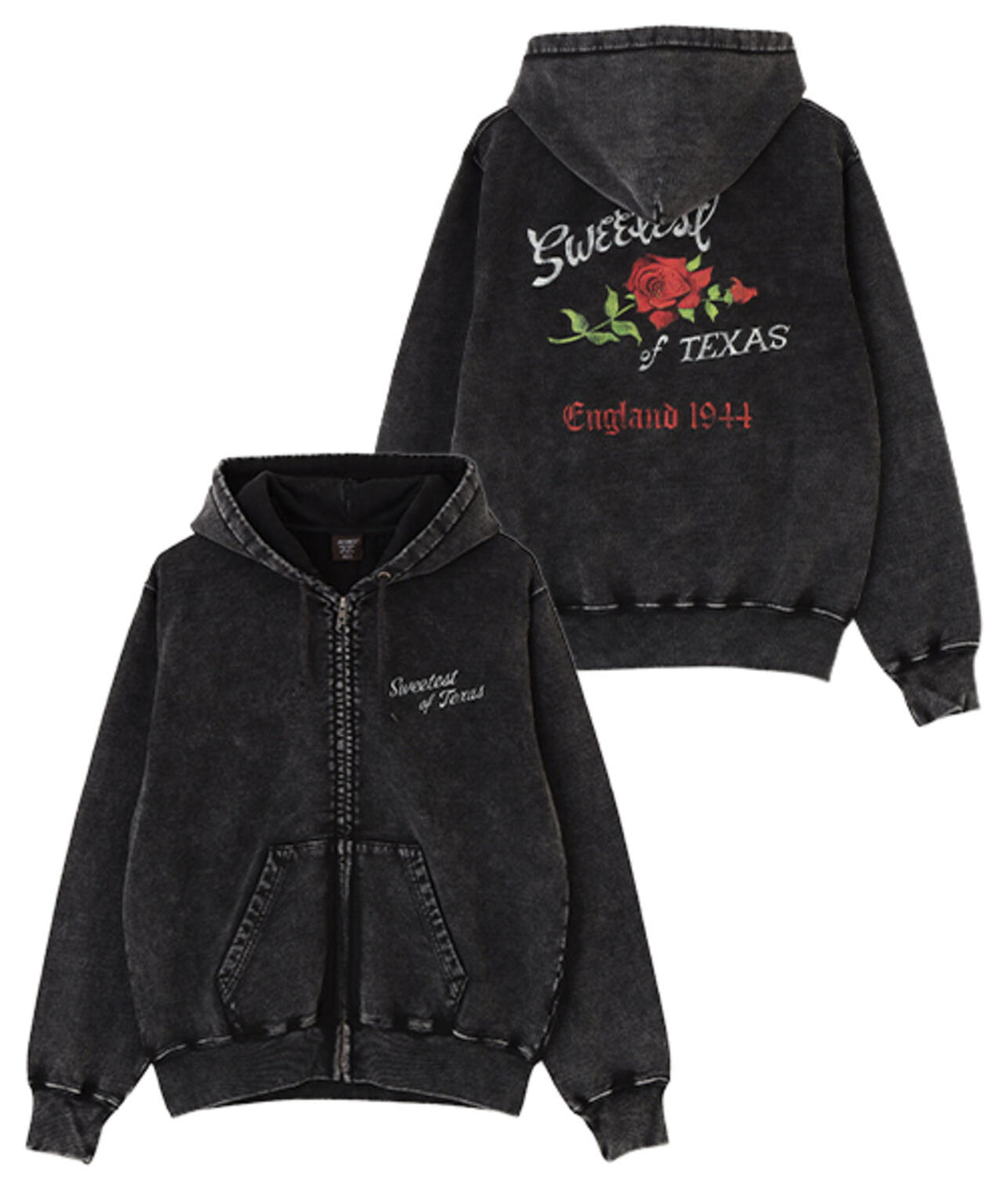 《直営店限定》FADE ZIP PARKA”SWEETEST OF TEXAS”