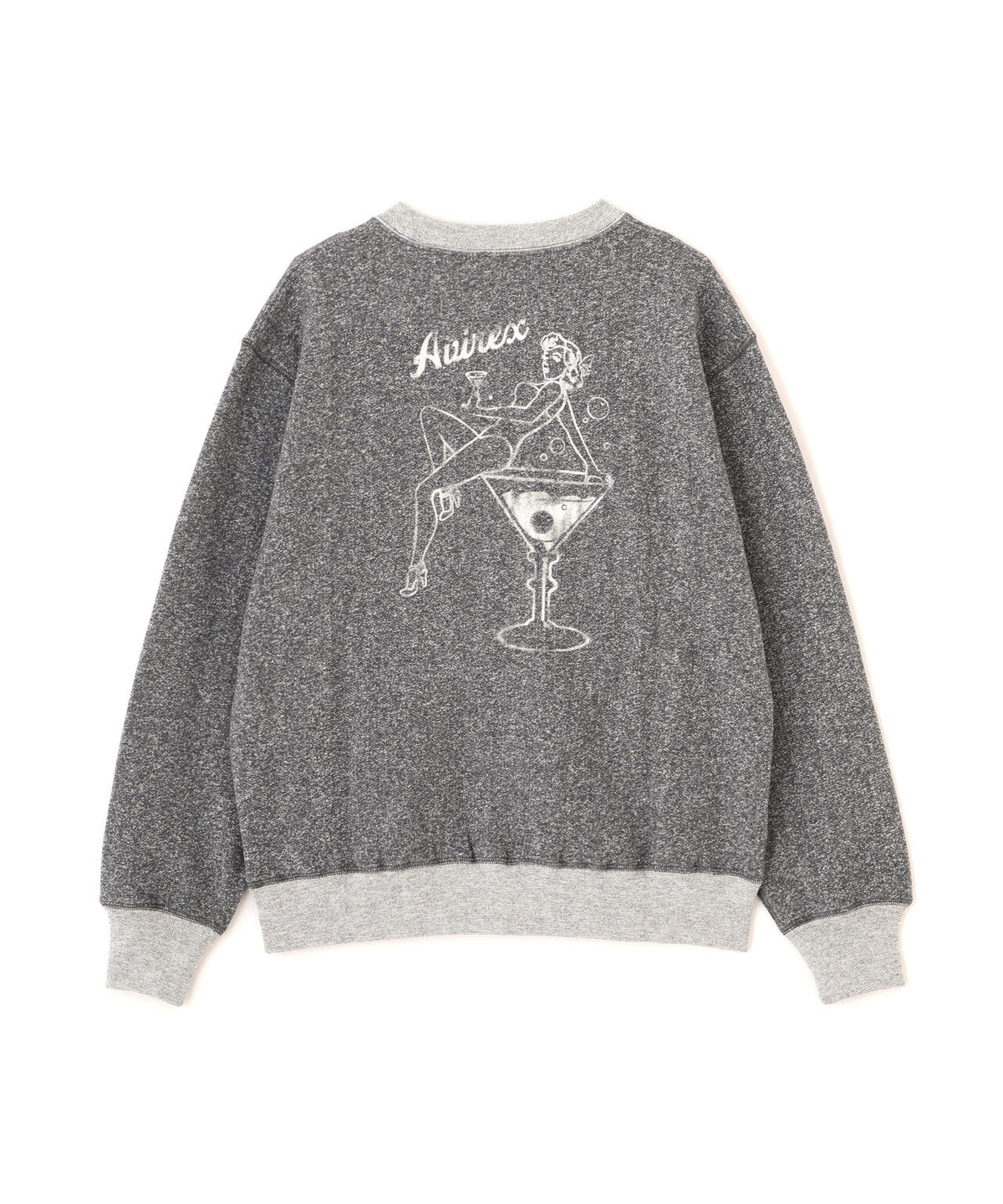 《WEB＆DEPOT限定》COCKTAIL PIN UP CREW NECK SWEAT