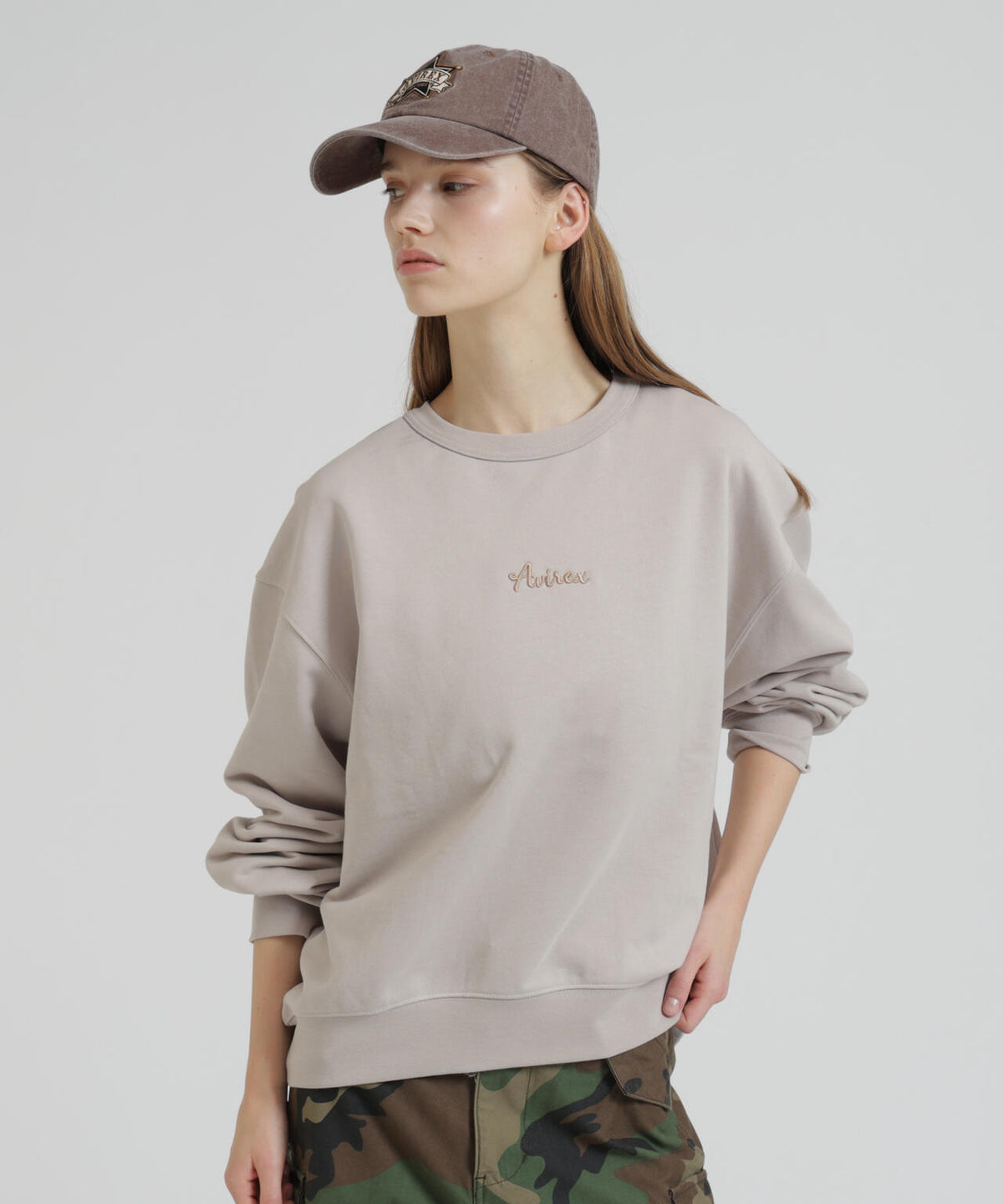 《WOMAN》HORSESHOE TOMCAT CREW SWEAT