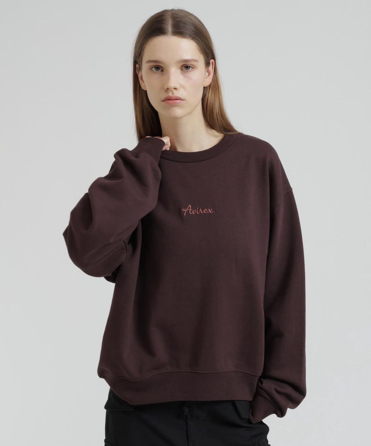 《WOMAN》HORSESHOE TOMCAT CREW SWEAT