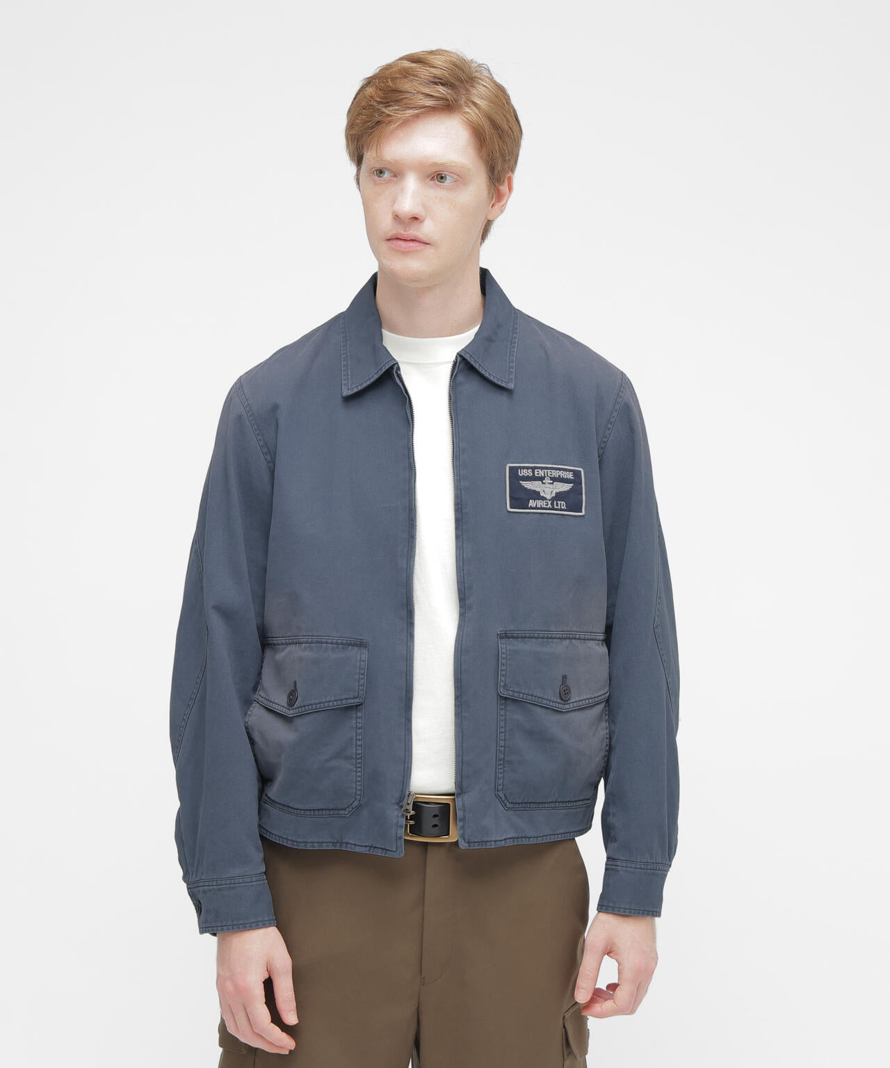 《NAVAL COLLECTION》M-421A SUMMER FLIGHT JACKET