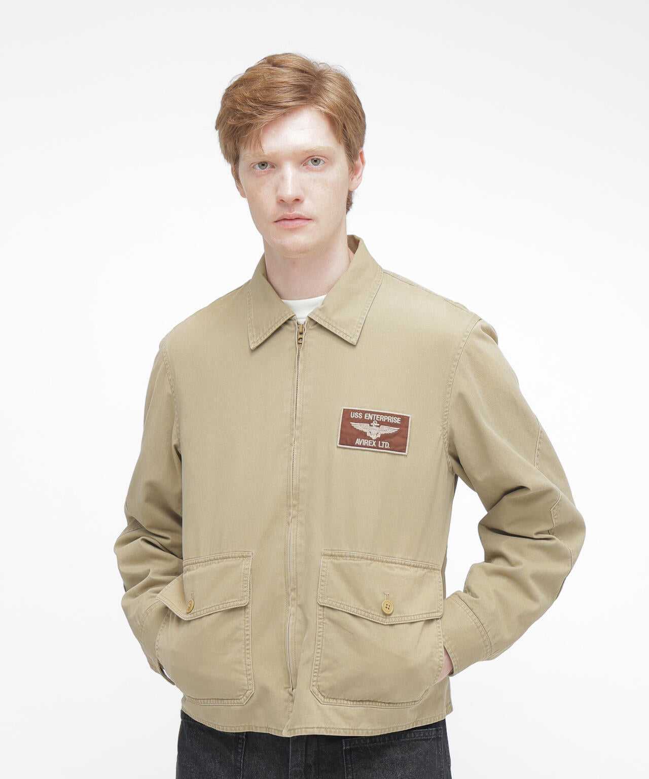 《NAVAL COLLECTION》M-421A SUMMER FLIGHT JACKET