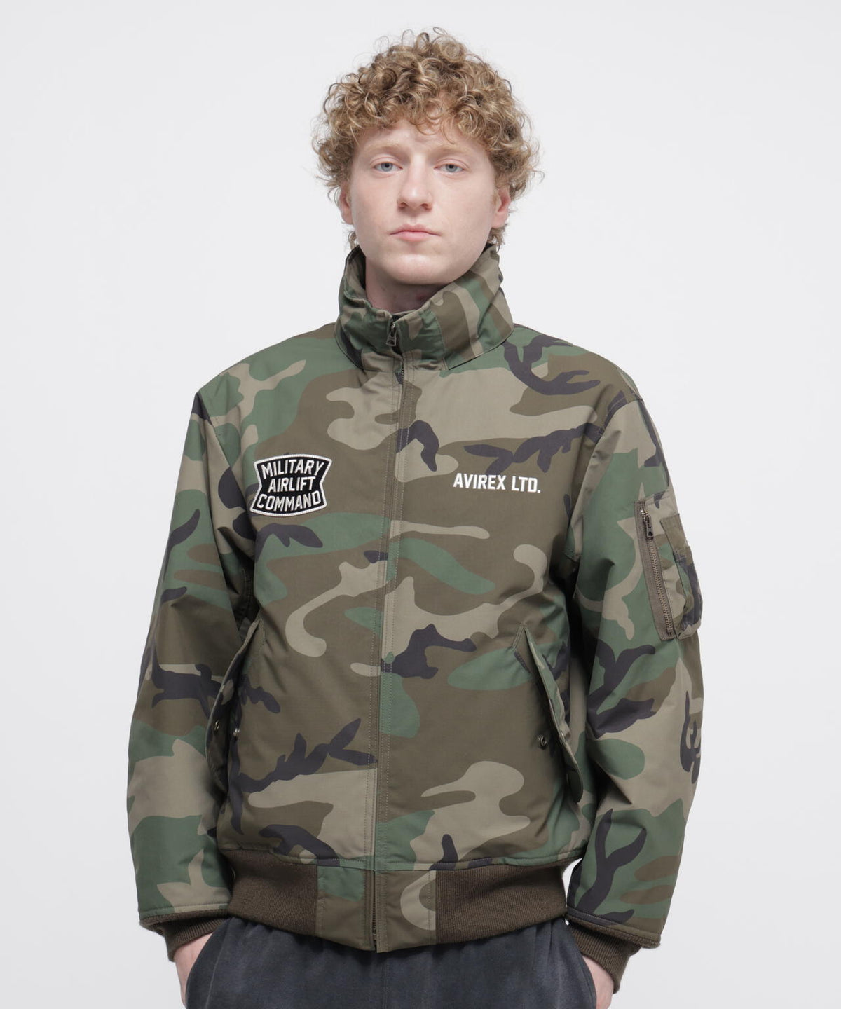 URBAN-TUNED STAND COLLAR MA-1