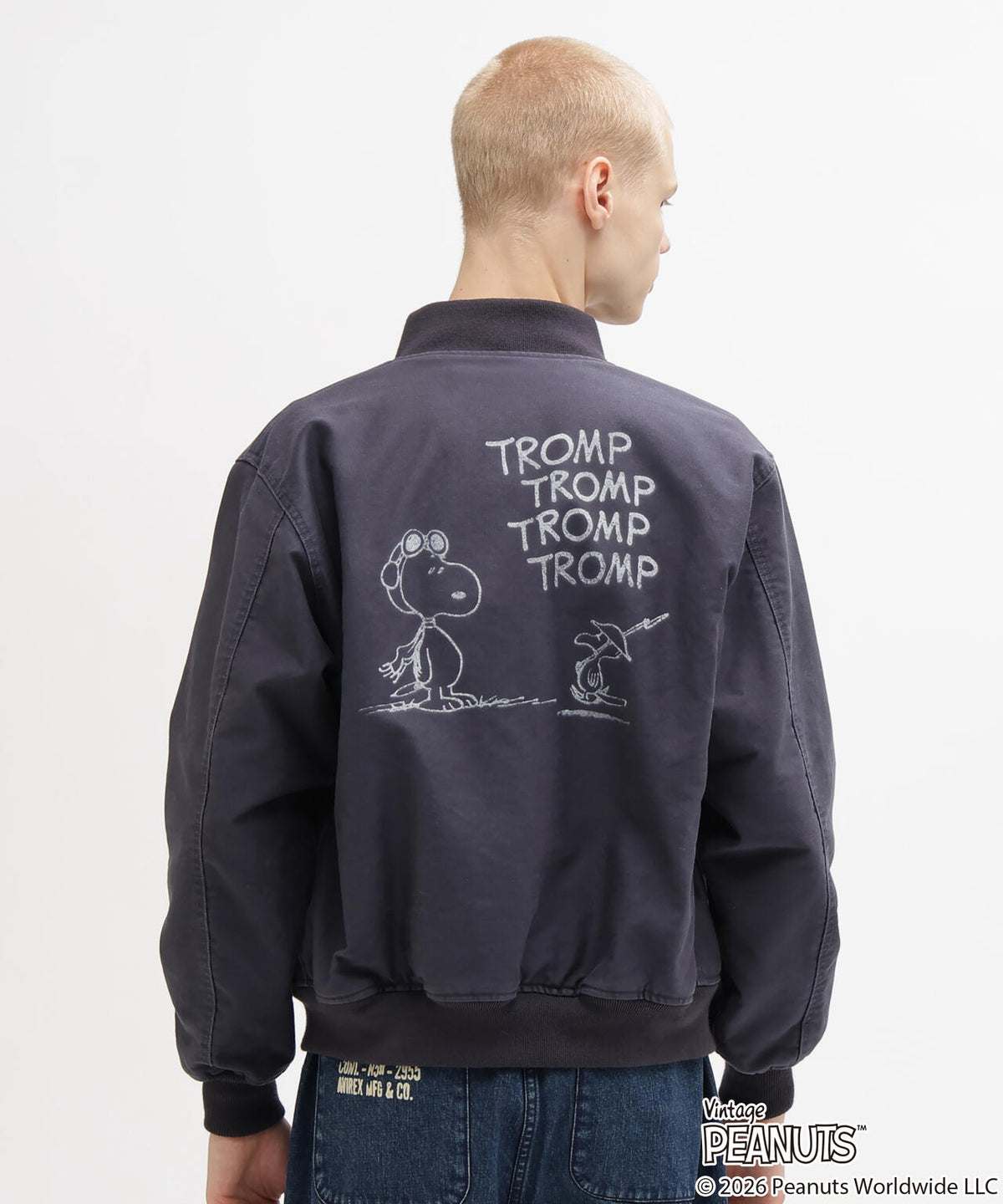 《AVIREX × PEANUTS》DECK JACKET ”FLYING ACE”