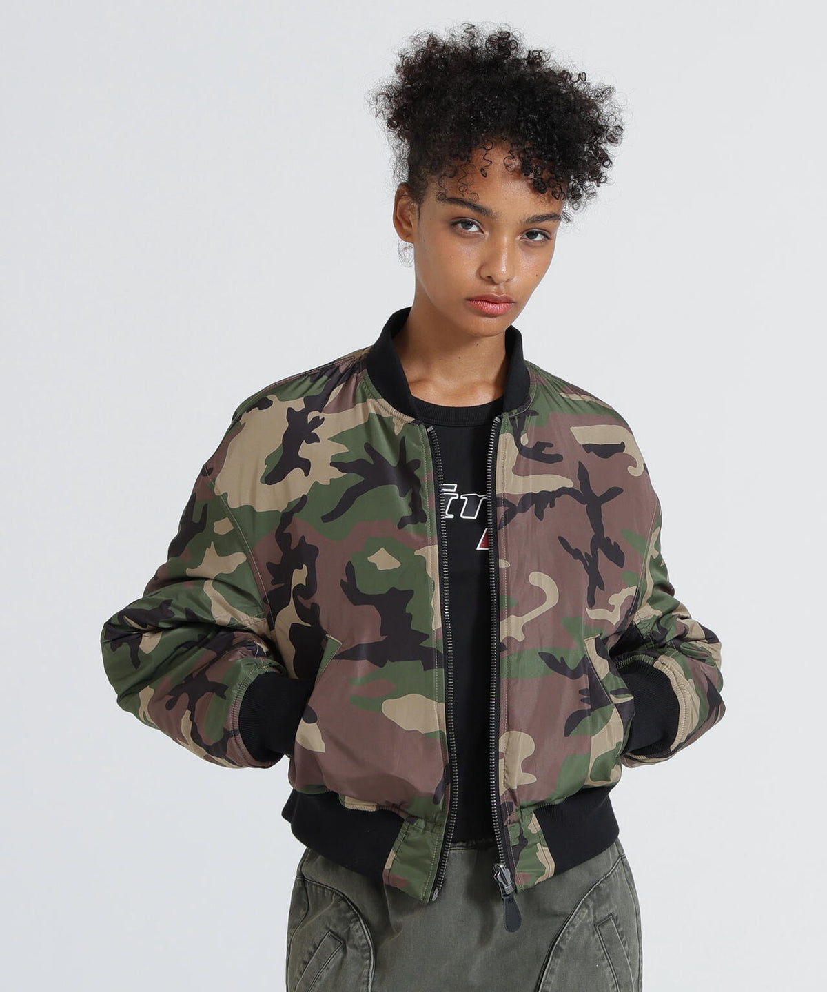 REVERSIBLE QUILTED VARSITY JACKET