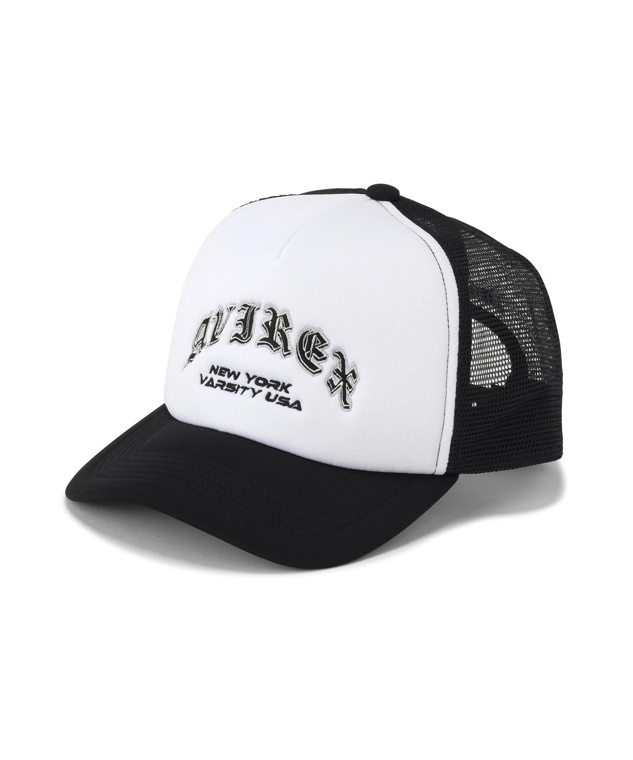VARSITY OLD ENGLISH ARCH LOGO MESH CAP