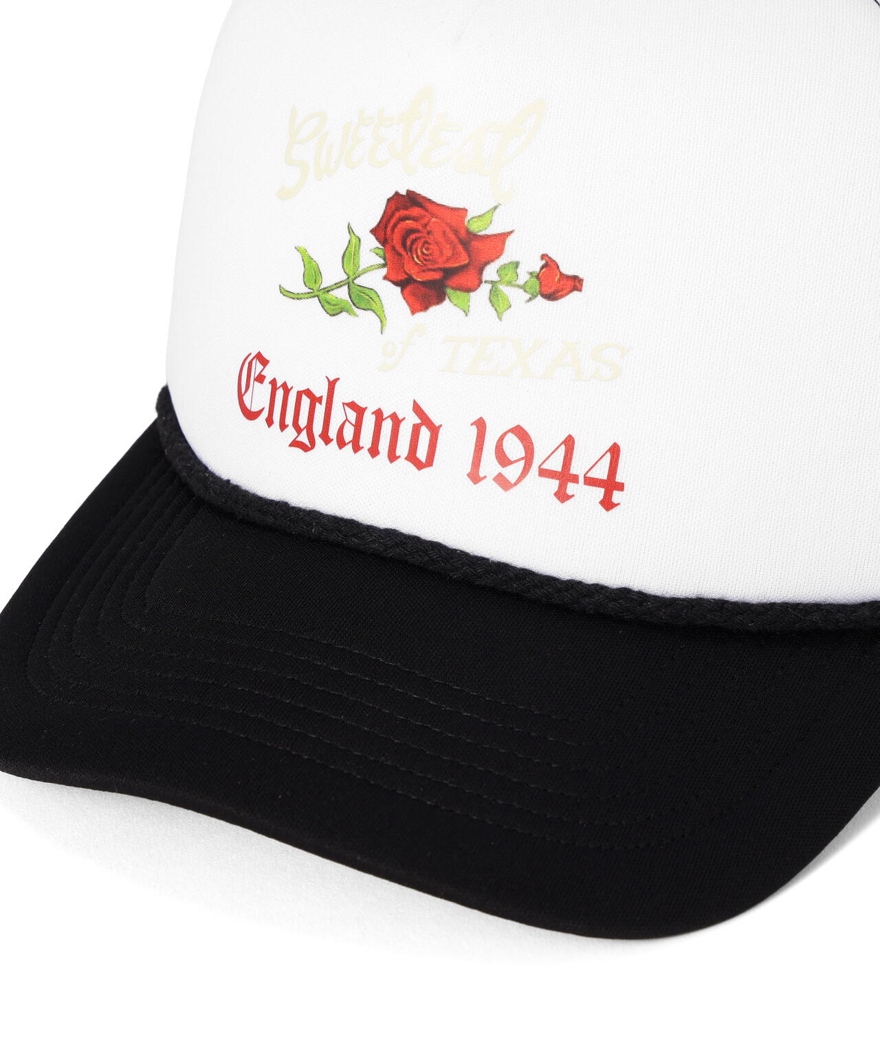 SURPLUS ROSE MOTIF MESH CAP