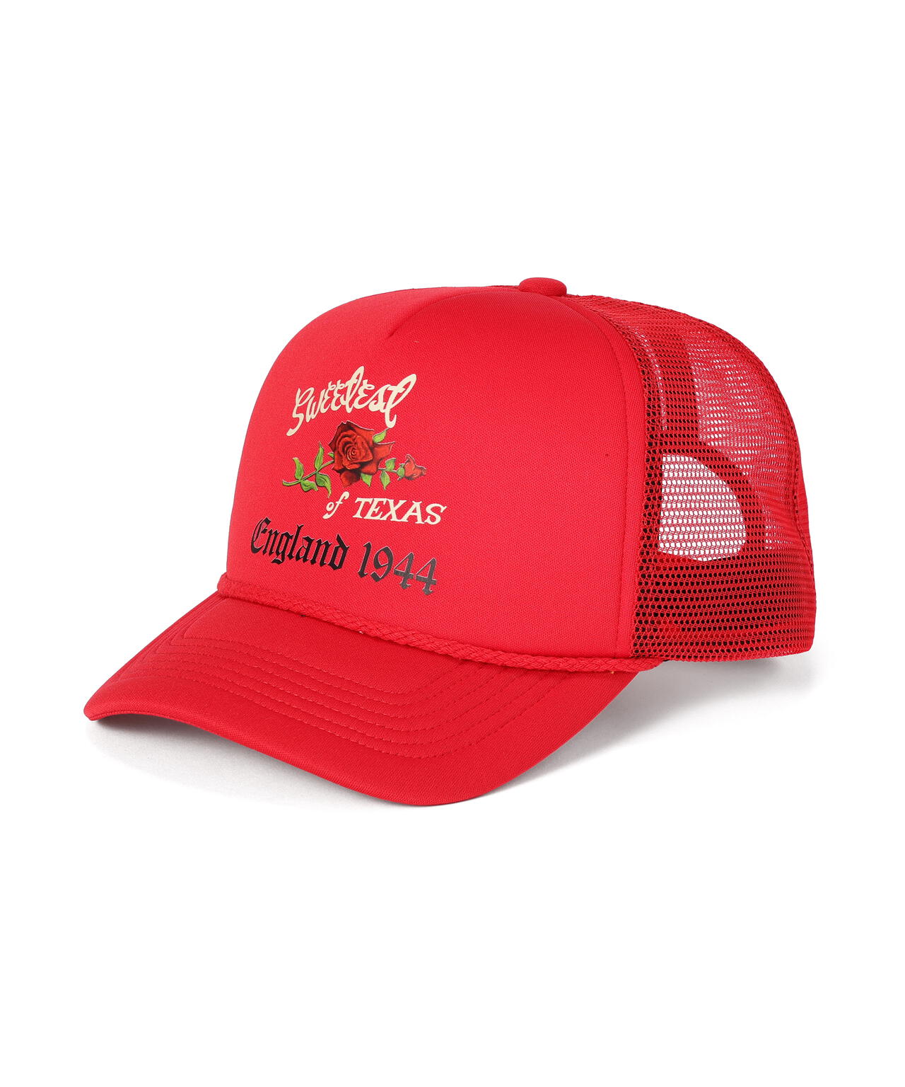 SURPLUS ROSE MOTIF MESH CAP