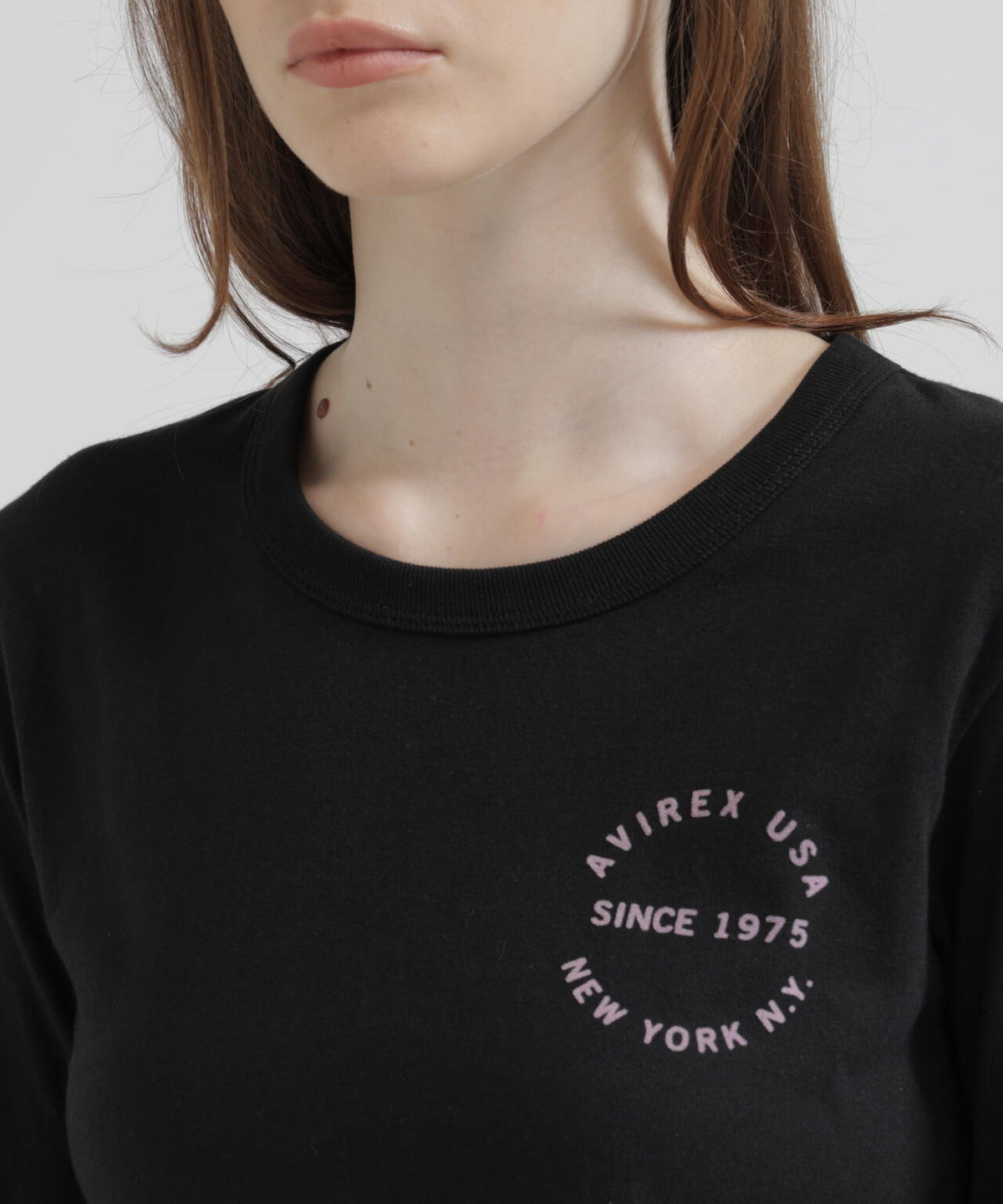 《直営店限定》L/S VARSITY LOGO MINI T-SHIRT