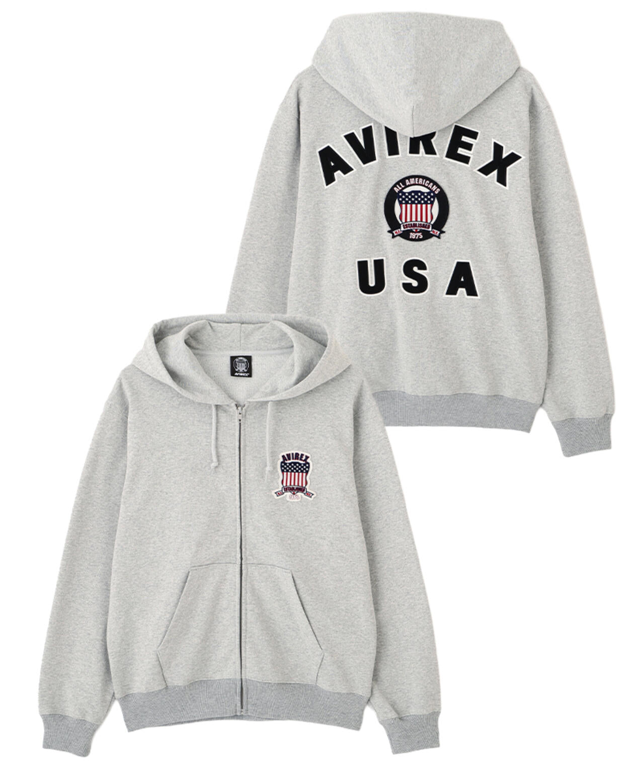 SIGNATURE VARSITY ZIP UP PARKA