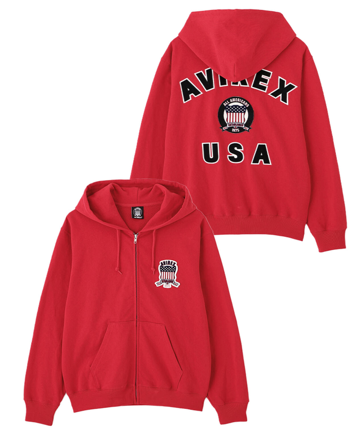 SIGNATURE VARSITY ZIP UP PARKA