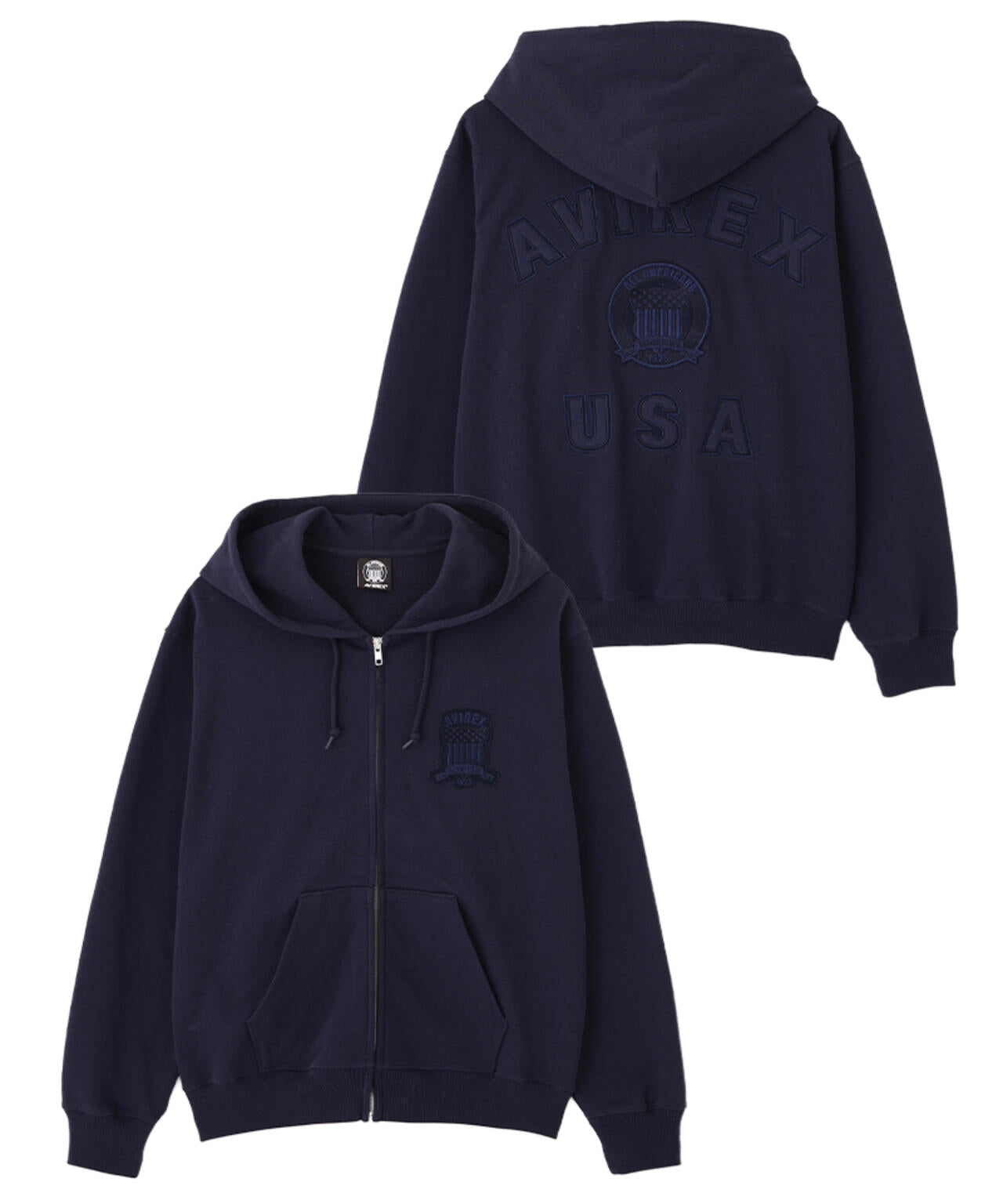 SIGNATURE VARSITY ZIP UP PARKA
