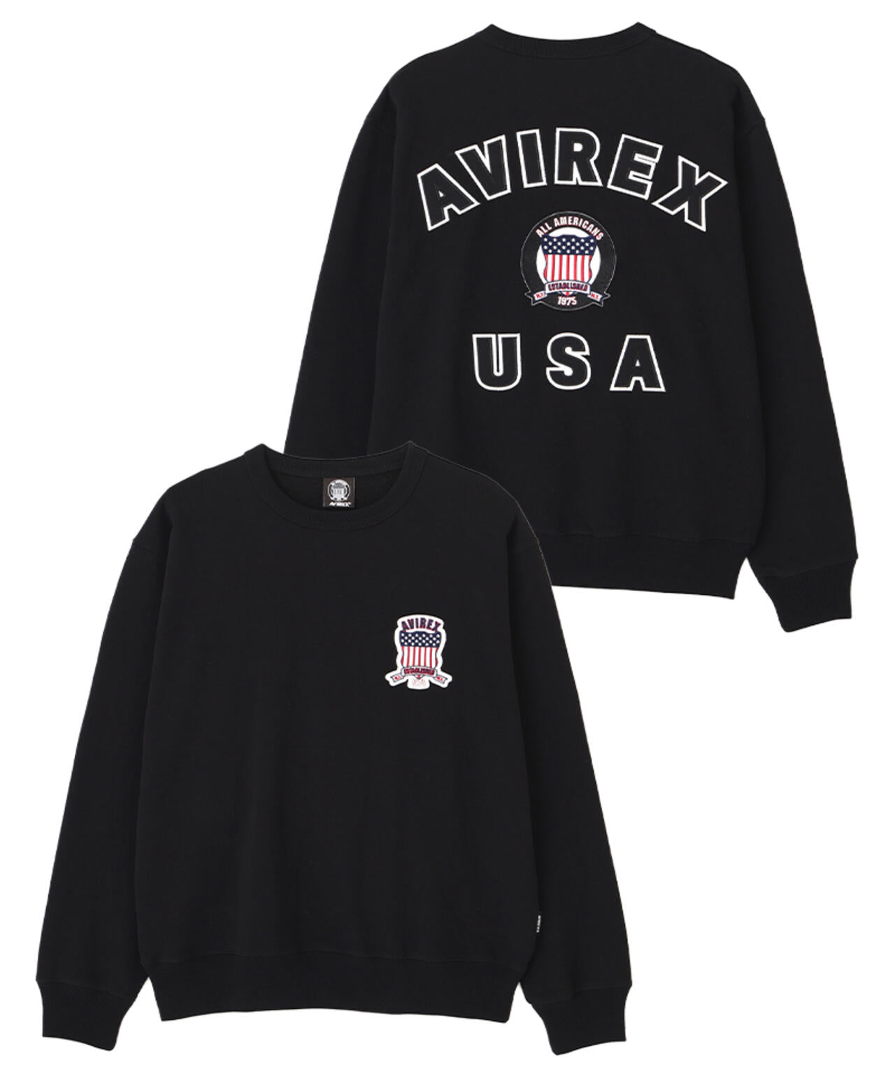 SIGNATURE VARSITY LOGO CREWNECK SWEAT