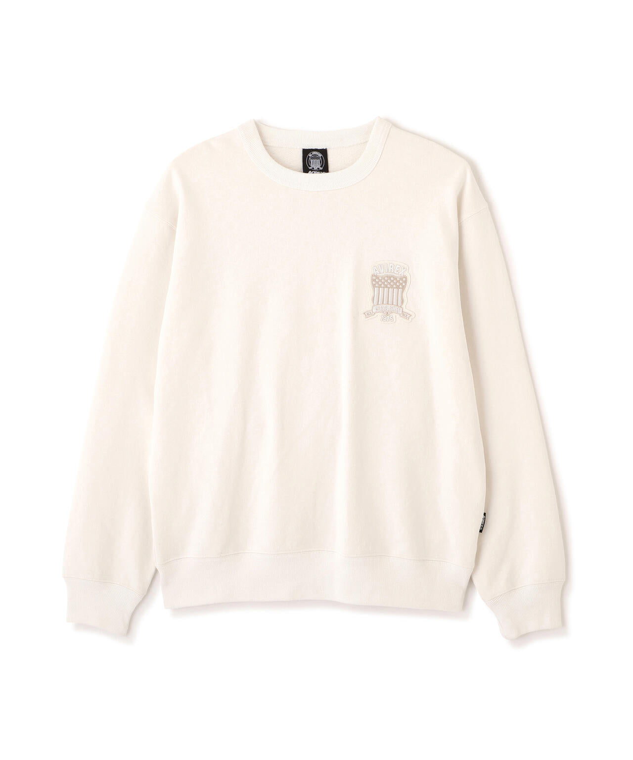 SIGNATURE VARSITY LOGO CREWNECK SWEAT