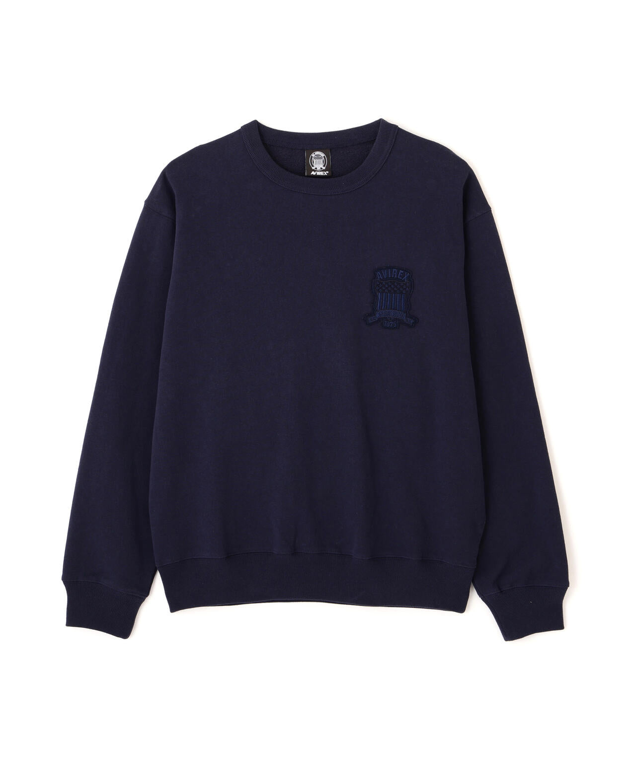 SIGNATURE VARSITY LOGO CREWNECK SWEAT